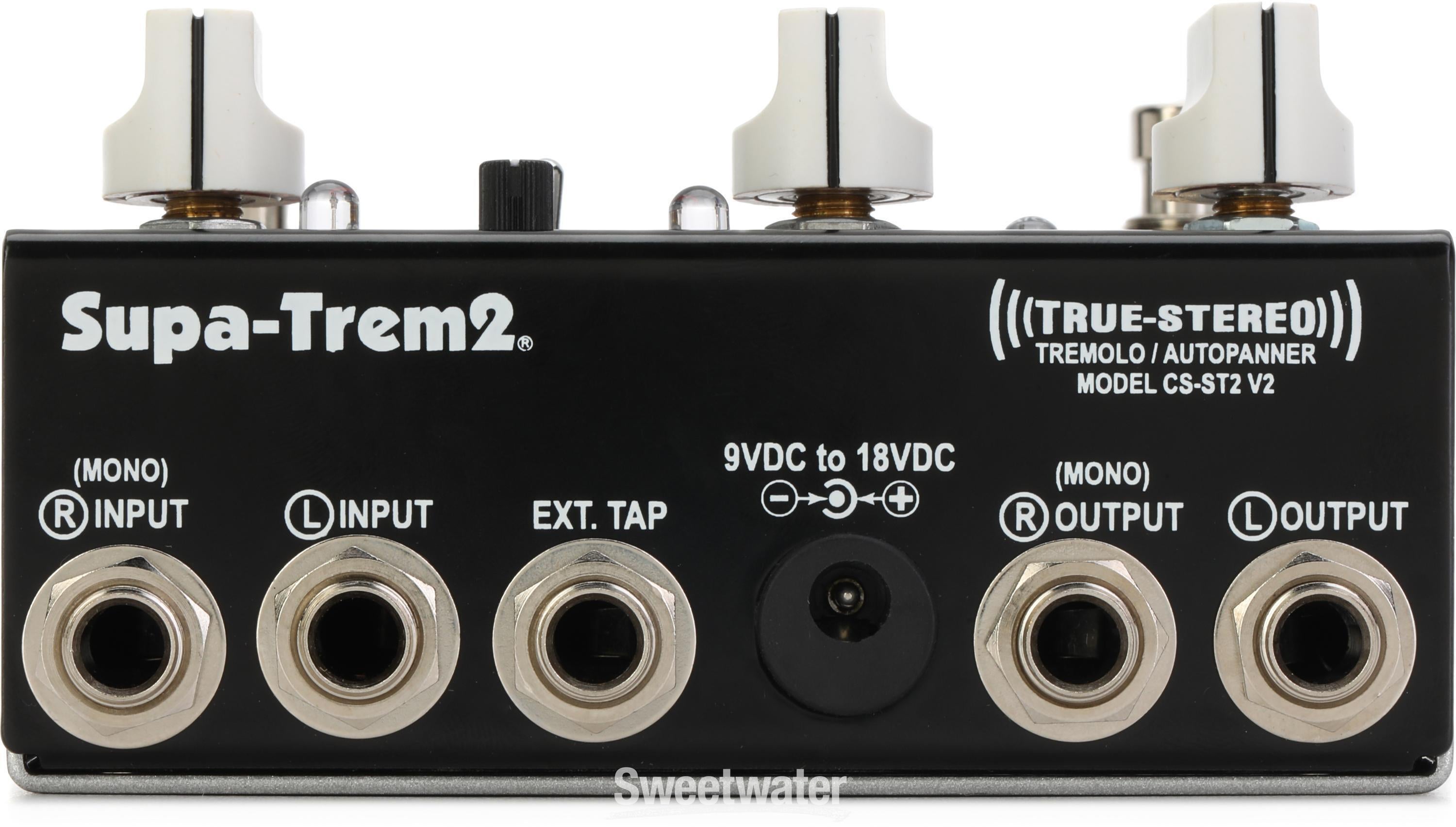 Fulltone Custom Shop Supa-Trem 2 v2 Stereo Tremolo Pedal