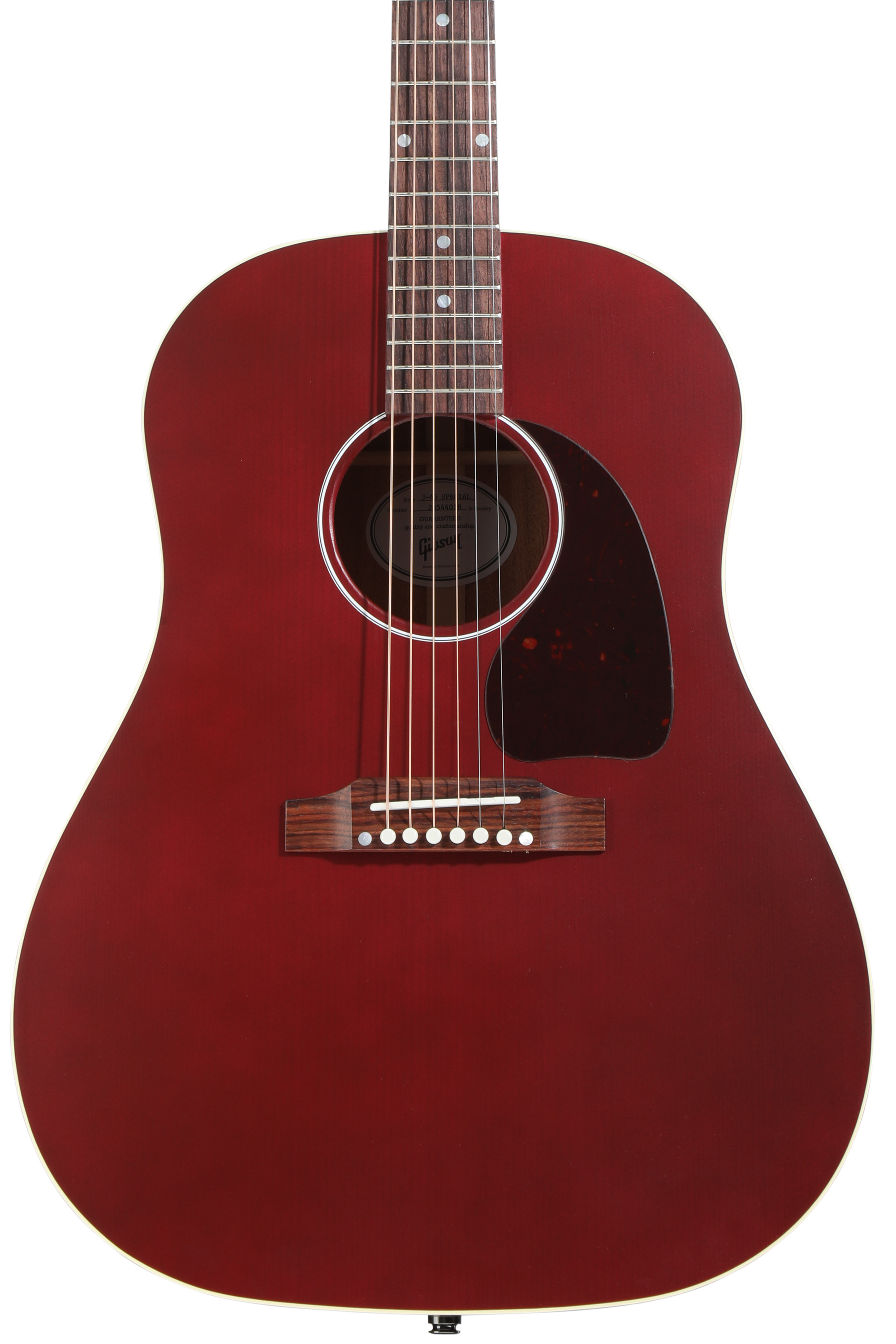 ギター J45 wine red Gibson Acoustic J-45 Special Acoustic-electric Guitar - Wine
