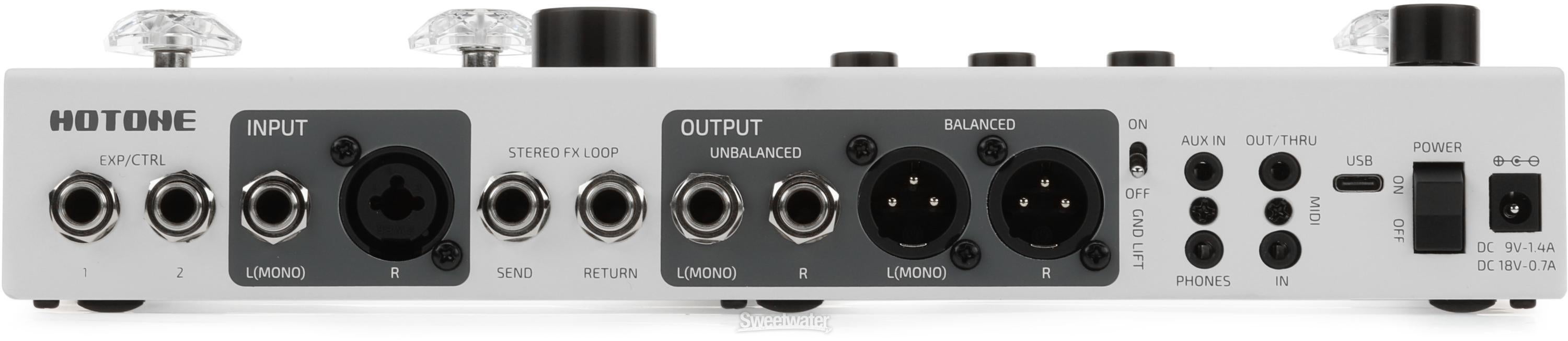 hotone ampero Ⅱ stage 【USED】 Used Hotone Ampero II Stage Amp - Sweetwater's Gear Exchange