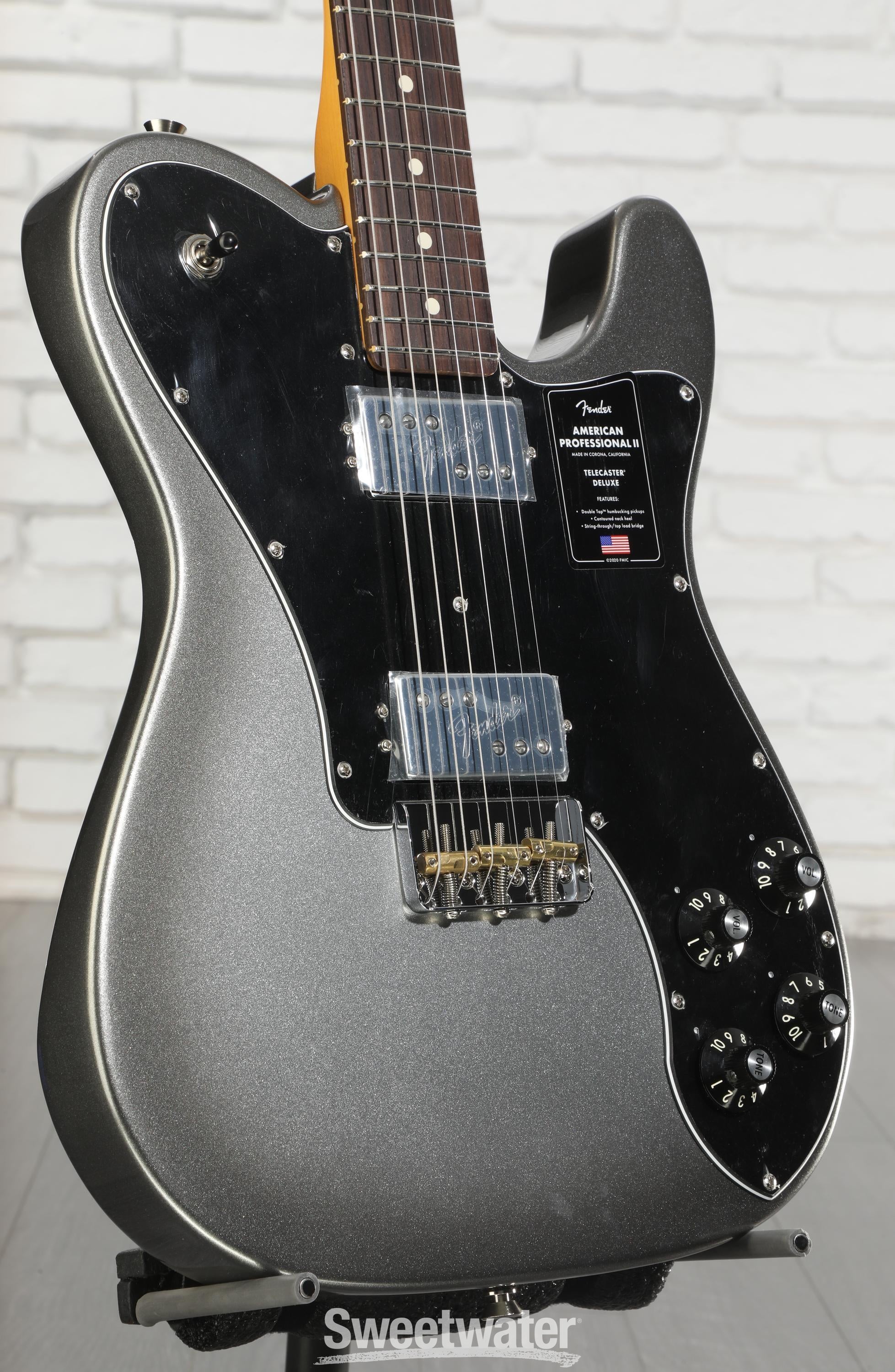 Fender American Professional II Telecaster Deluxe - Mercury with