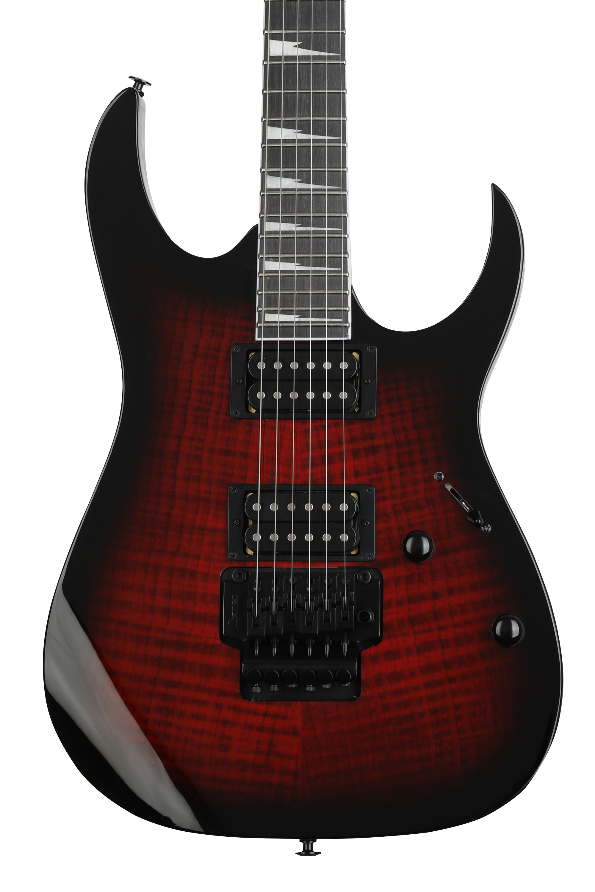 Ibanez Gio RG320FAT Electric Guitar - Transparent Red Burst
