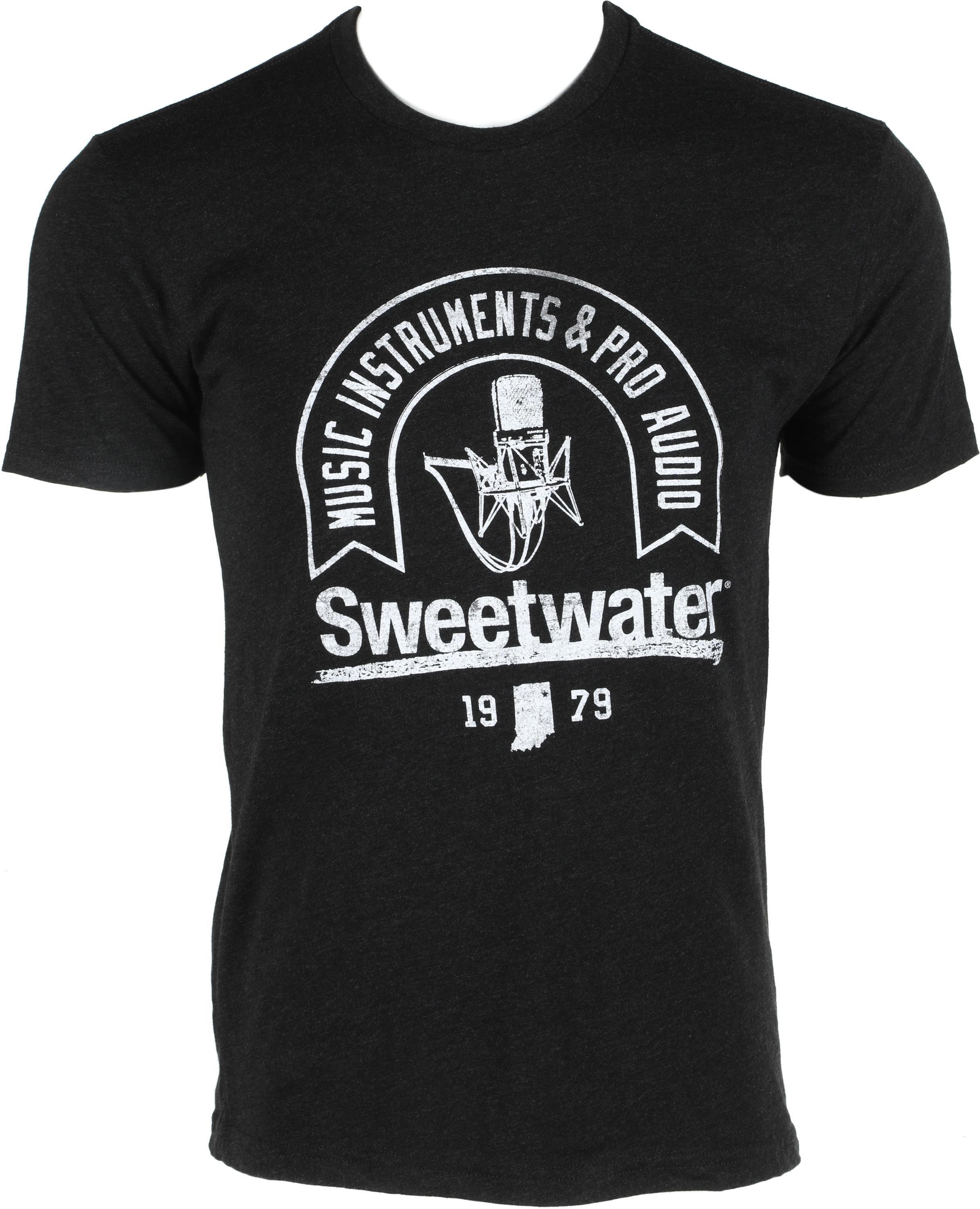 Bundled Item: Sweetwater Condenser Graphic T-shirt - Vintage Black, Small