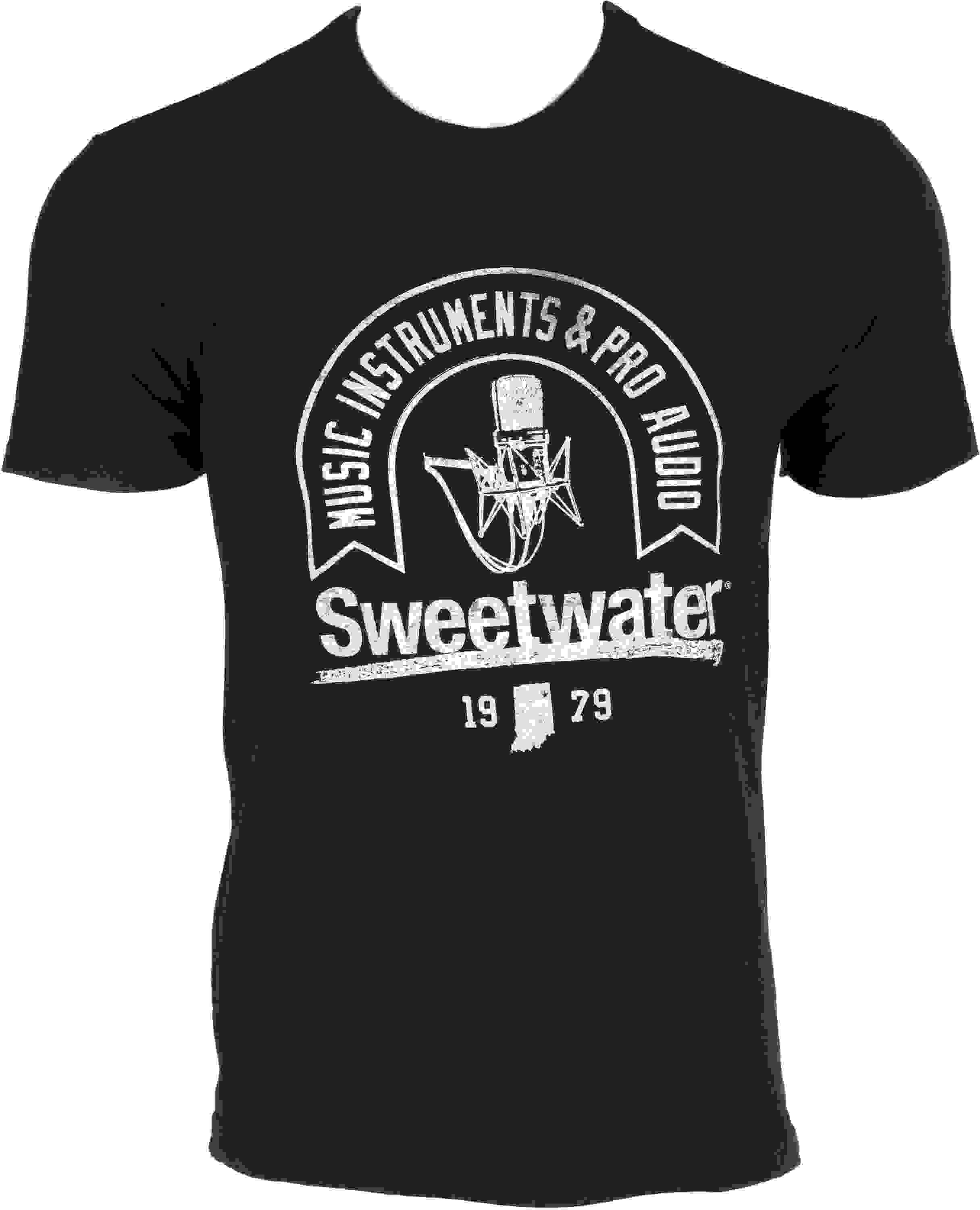 Sweetwater Condenser Graphic T-shirt - Vintage Black, 2XL