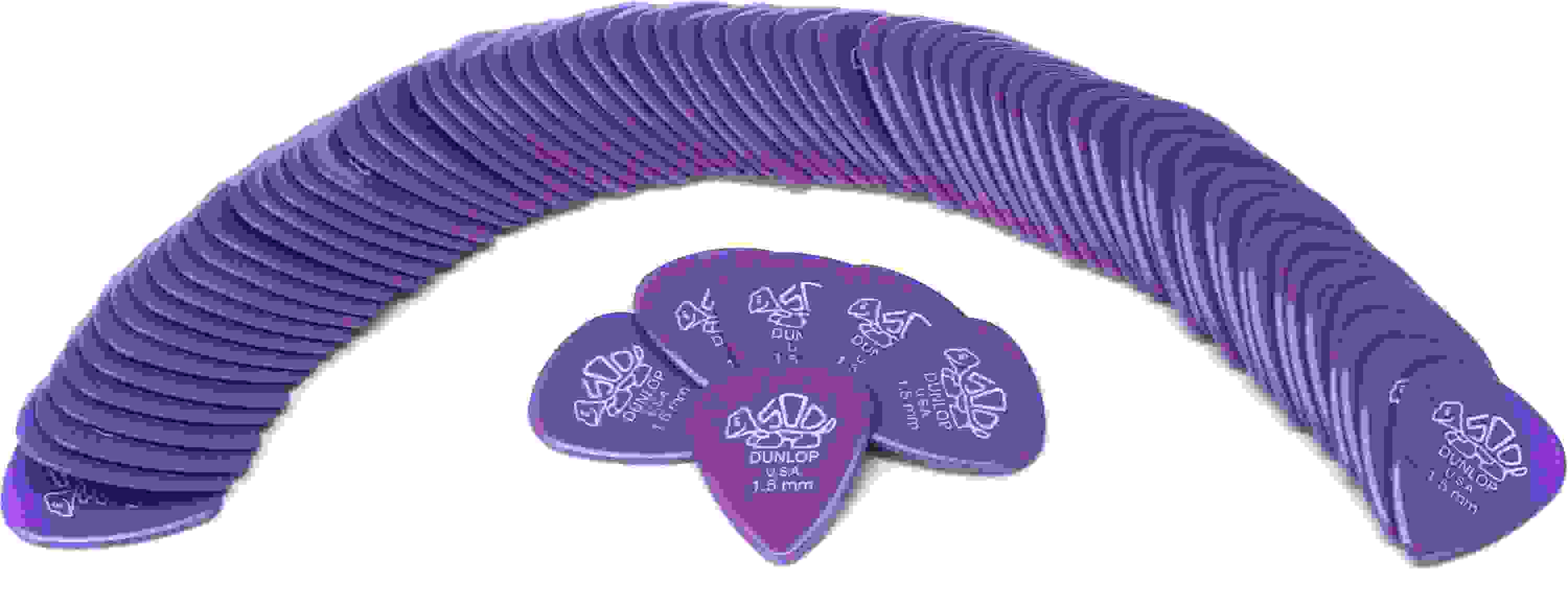 Dunlop Delrin 500 Guitar Picks 1.50mm Lavender 72-pack