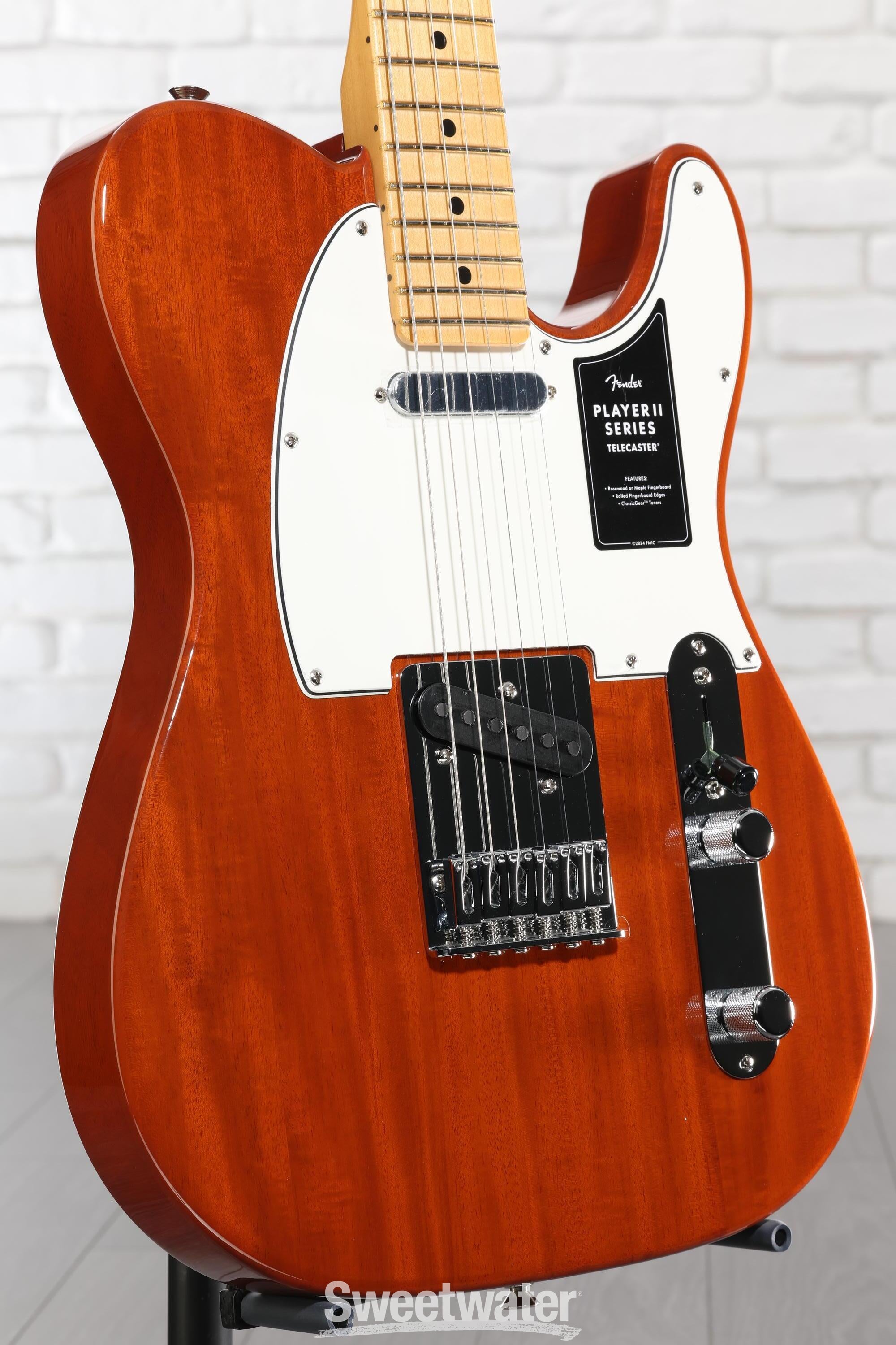 Fender Player II Telecaster Electric Guitar - Mocha with Maple
