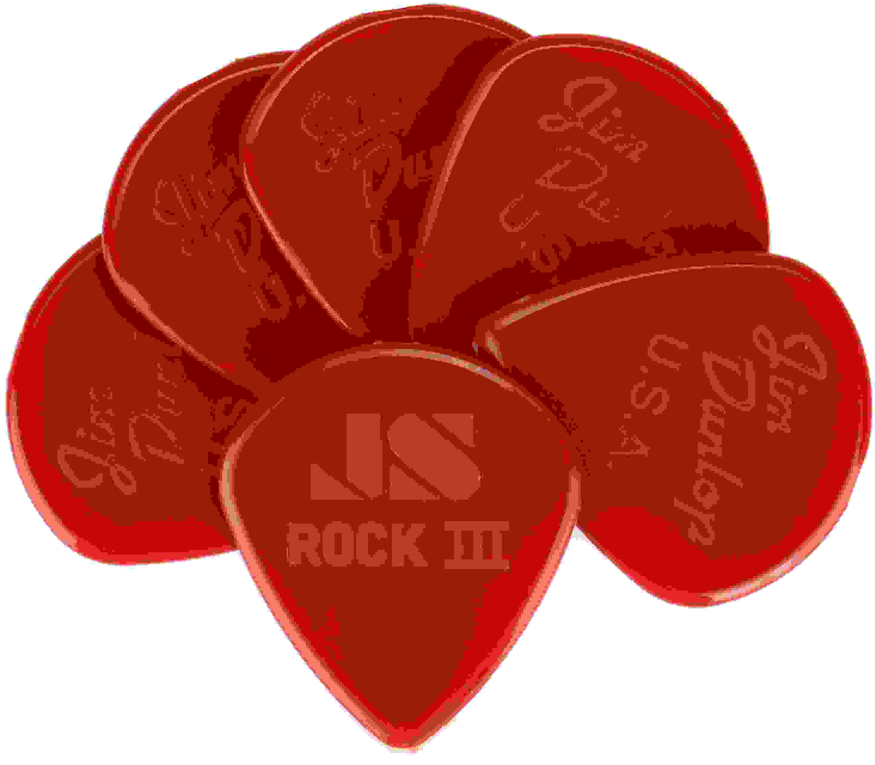 Dunlop Rock III Nylon Custom Jazz III Guitar Picks (6pack) Sweetwater