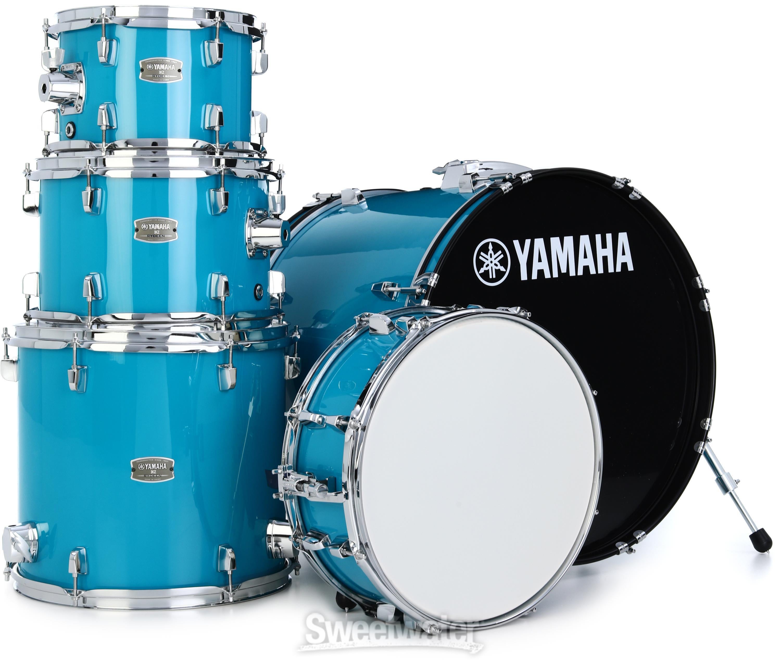 TEAMSTORM エレクトリックブルー　15p Buy Yamaha Stage Custom Birch, 5 Piece Shell Kit with 22