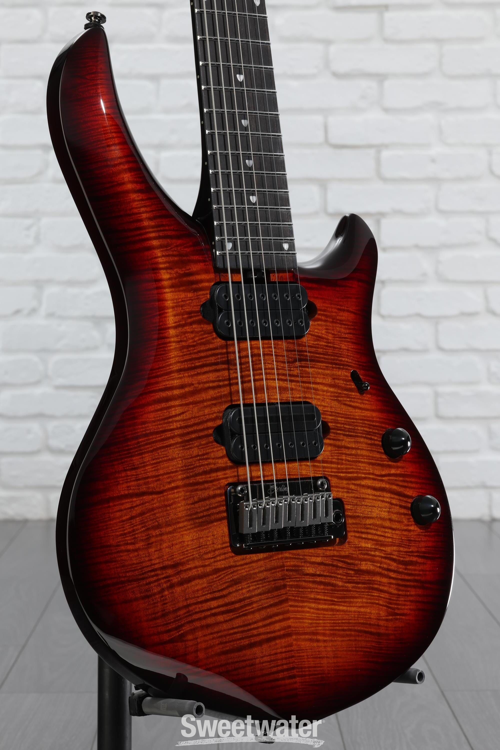 ギター Sterling by MUSICMAN MAJ270 Sterling By Music Man 7-string John Petrucci Signature