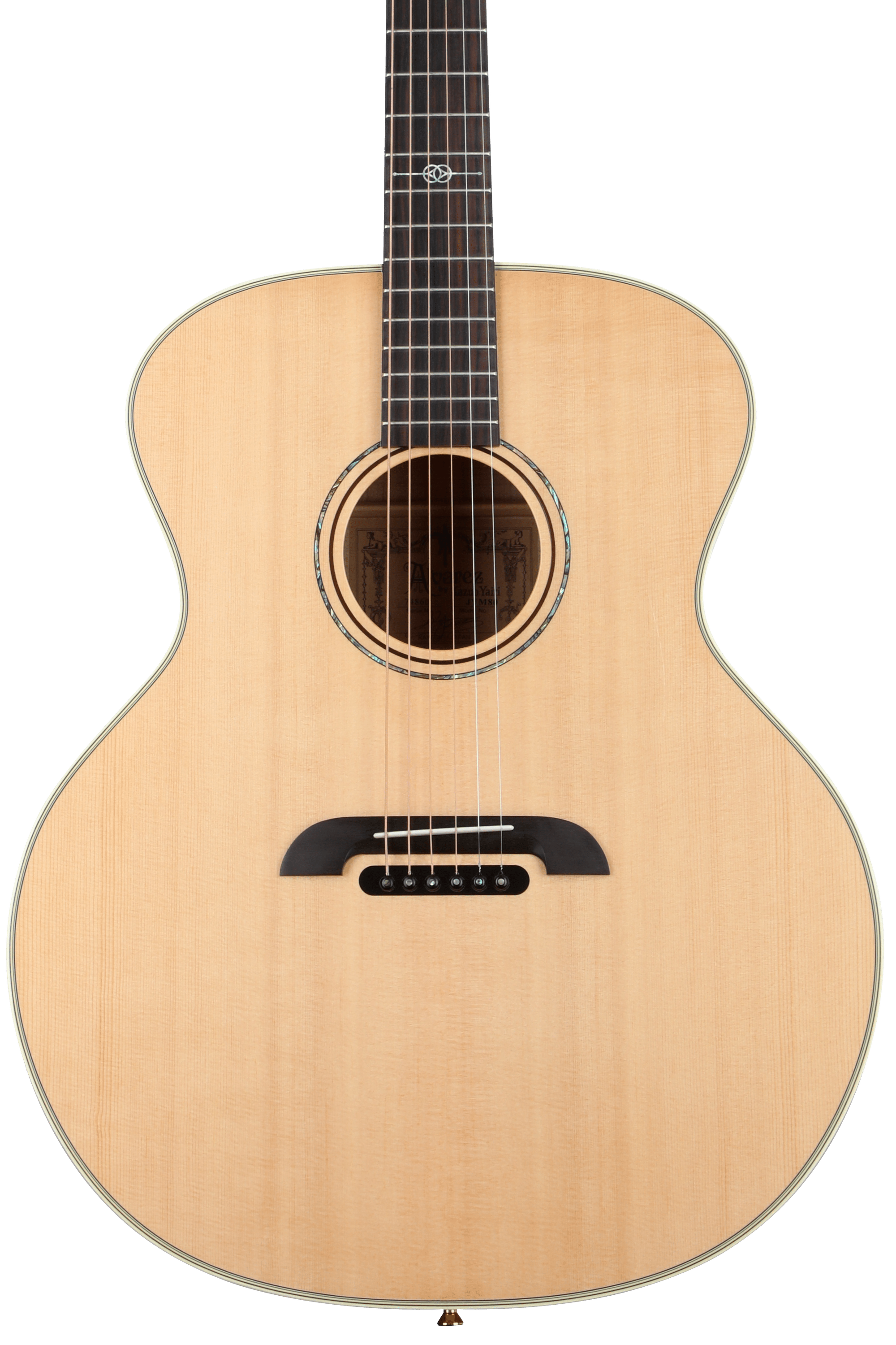 Alvarez JYM80 Yairi Masterworks Solid Spruce Jumbo Acoustic