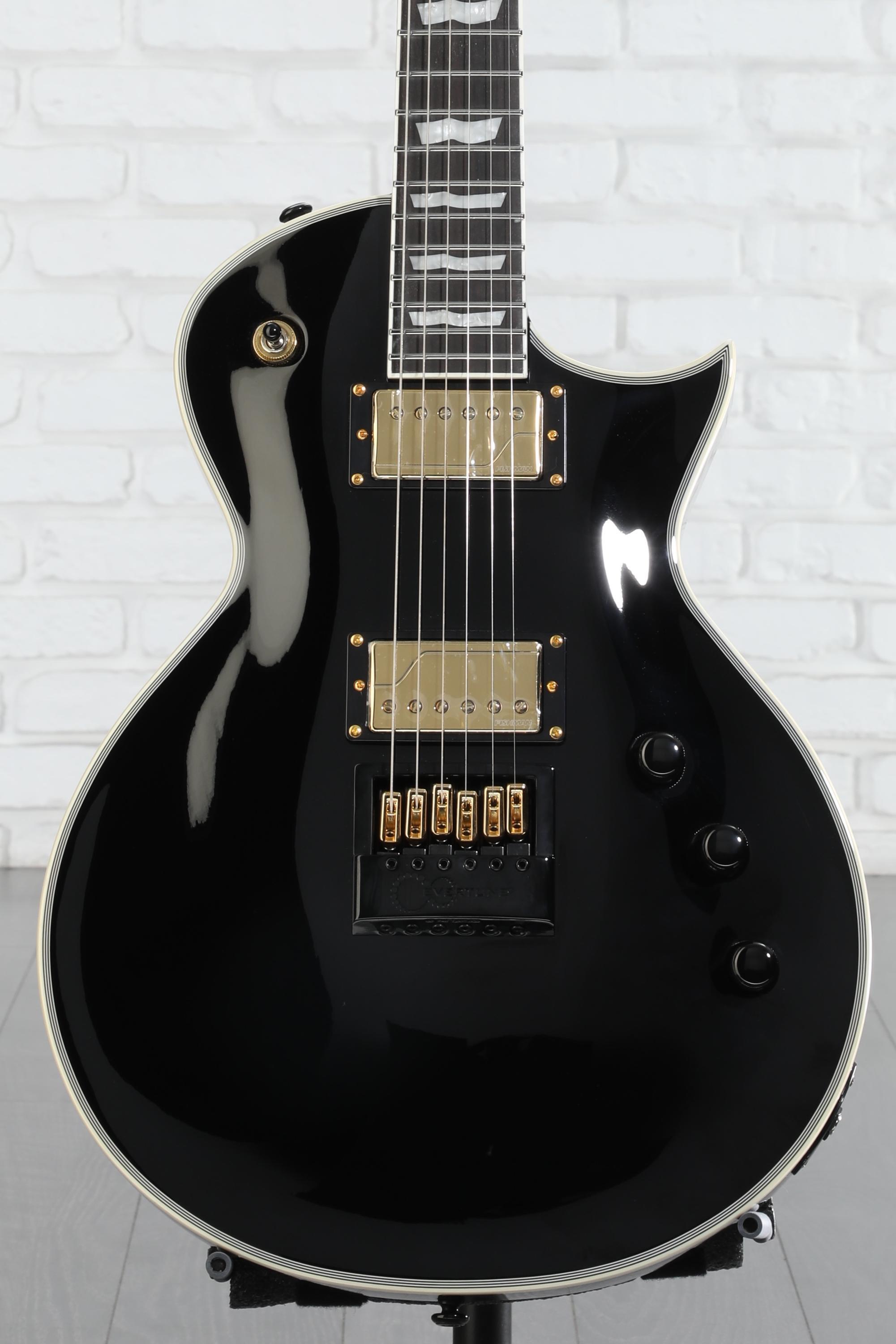 ギター ESP LTD Deluxe EC-1000 Evertune Amazon.com: ESP LTD EC-1000 Evertune Electric Guitar, Dark