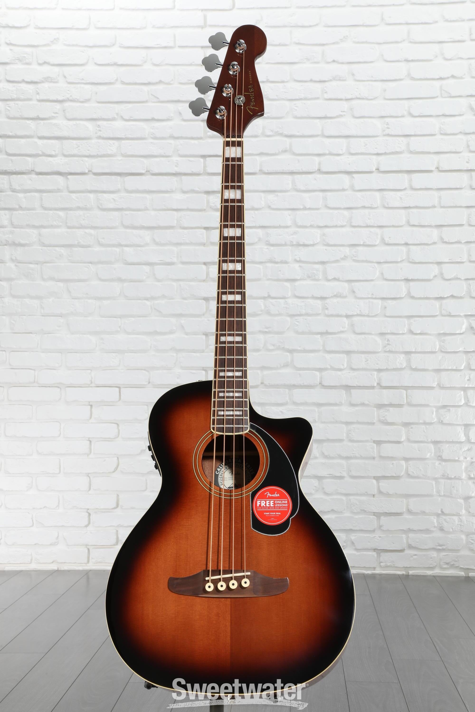 8月限定値下】Fender Kingman bass Natual 8月限定値下】Fender