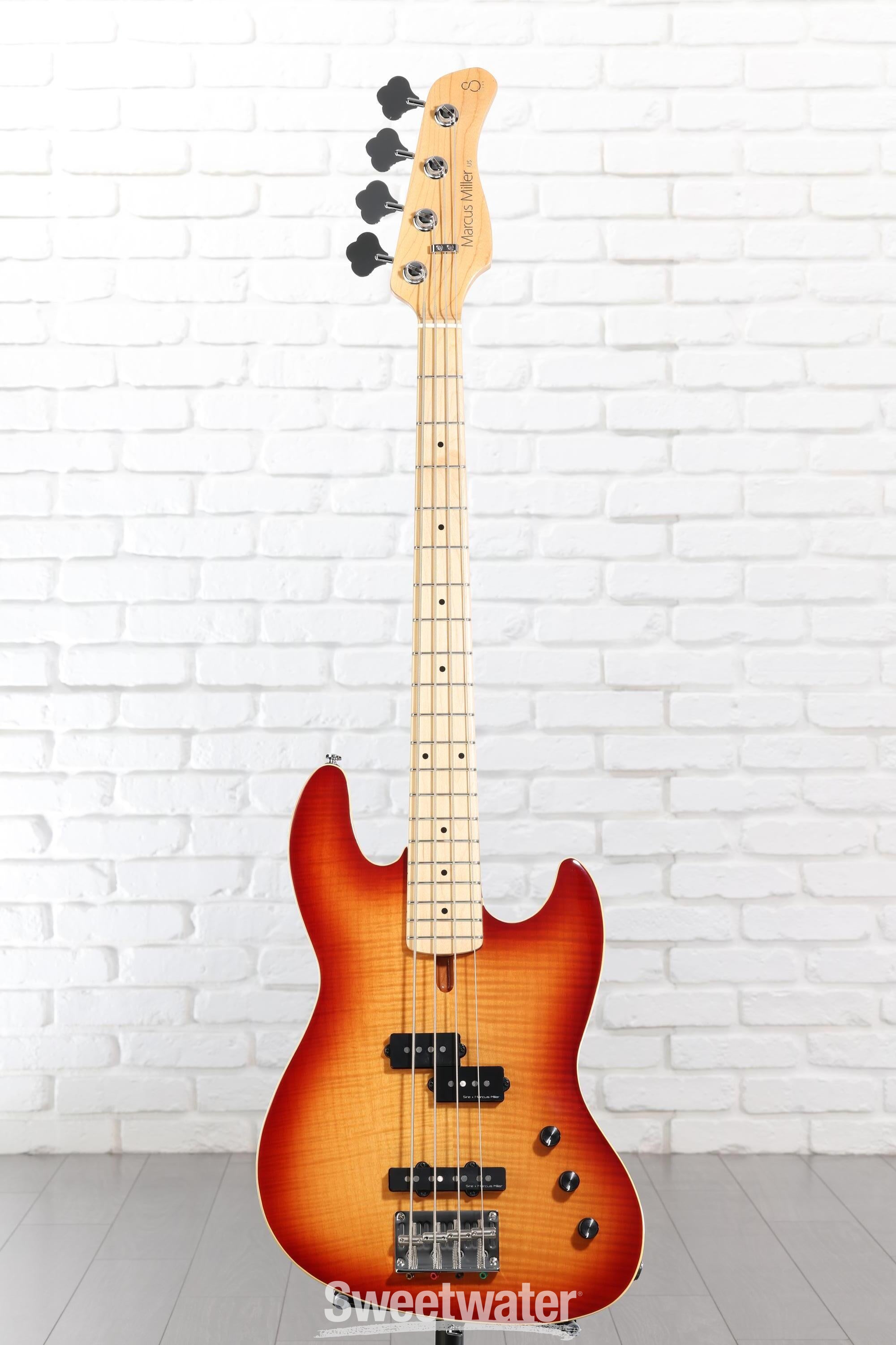 【Rai】Sire U5 4st Marcus Miller ベース Sire Marcus Miller U5 Alder 4-string Bass Guitar - Tobacco