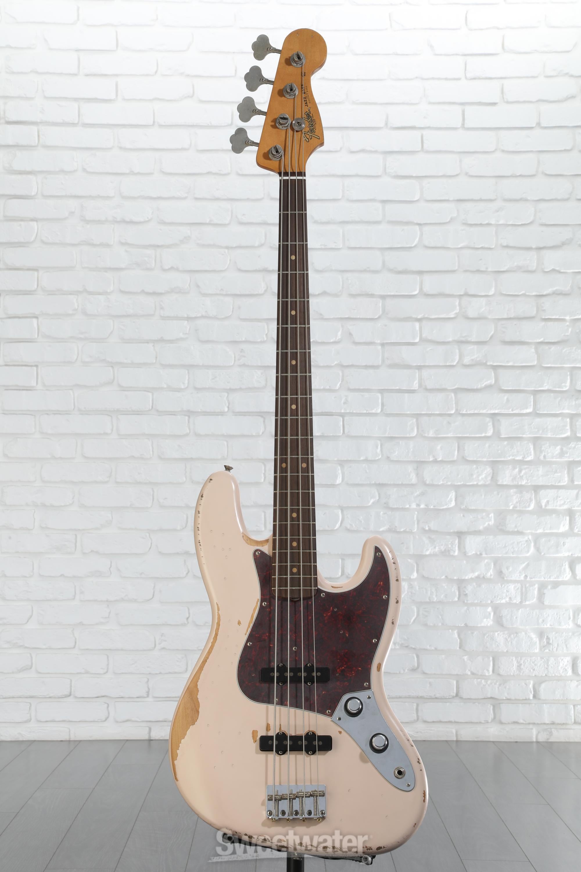 FENDER フェンダー Flea JazzBass Road Worn Fender Flea Road Worn Jazz Bass - Shell Pink