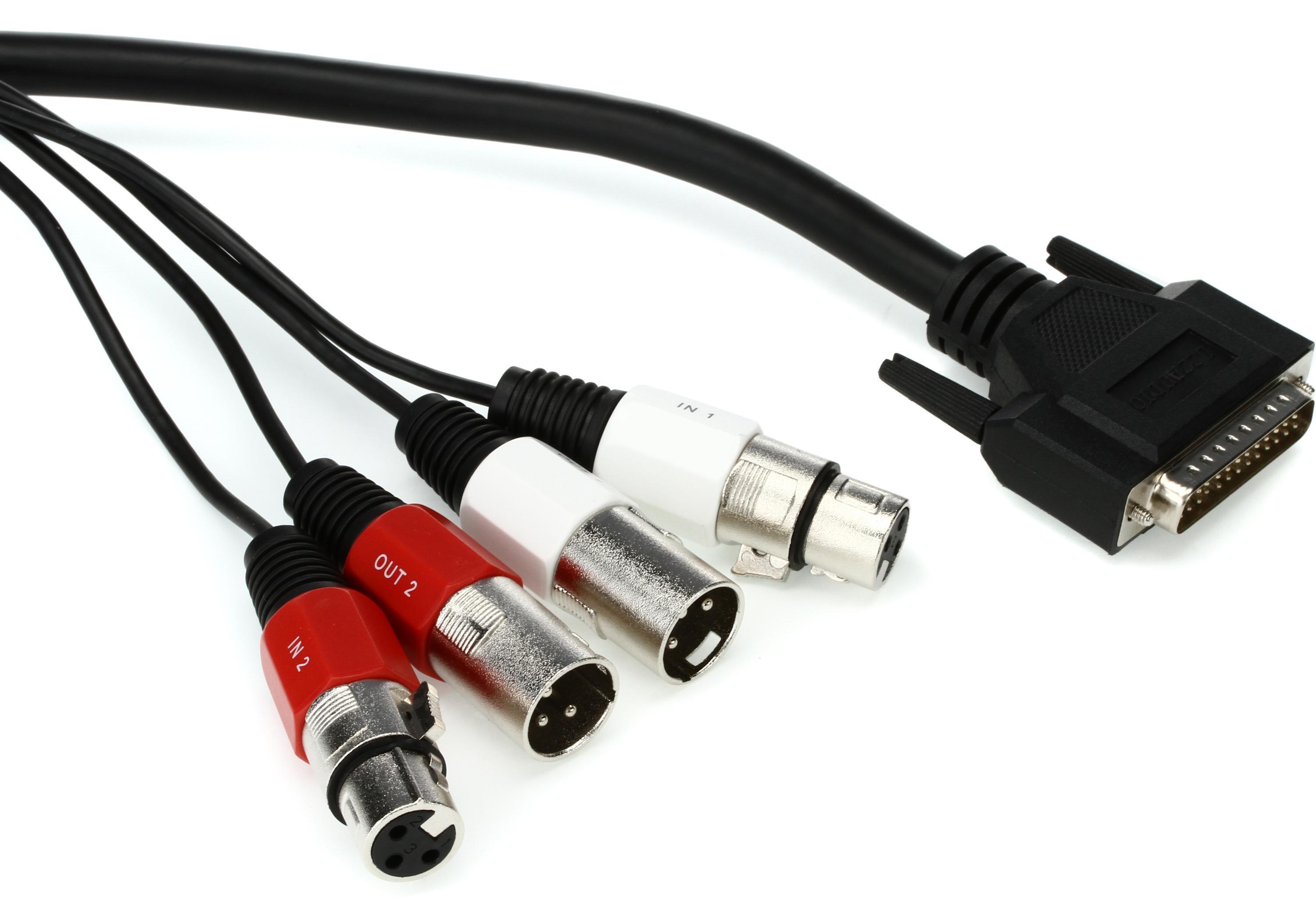 配信機器・PA機器・レコーディング機器 Lynx Studio Technology CBL-AIN85 CBL-AIN85 – Eight-channel XLR analog input cable for Aurora