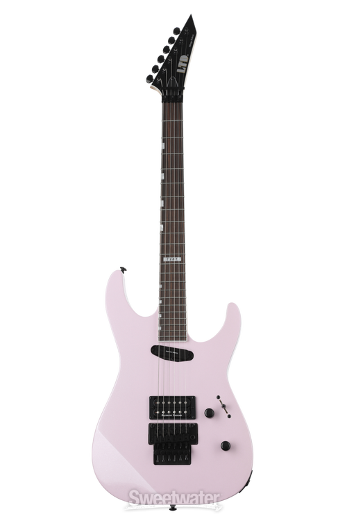 ESP LTD Mirage Deluxe '87 FR - Pearl Pink | Sweetwater ESP LTD Mirage Deluxe '87 FR - Pearl Pink | Sweetwater