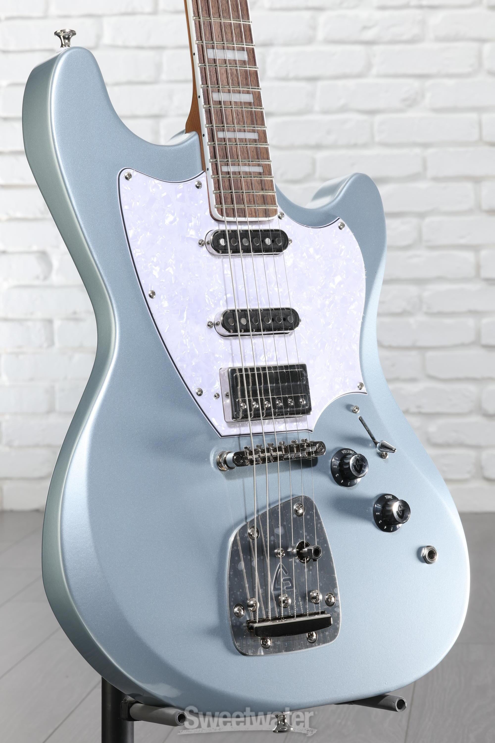 Photo of Guild Surfliner Deluxe Solidbody Electric Guitar - Glacier Blue Metallic
