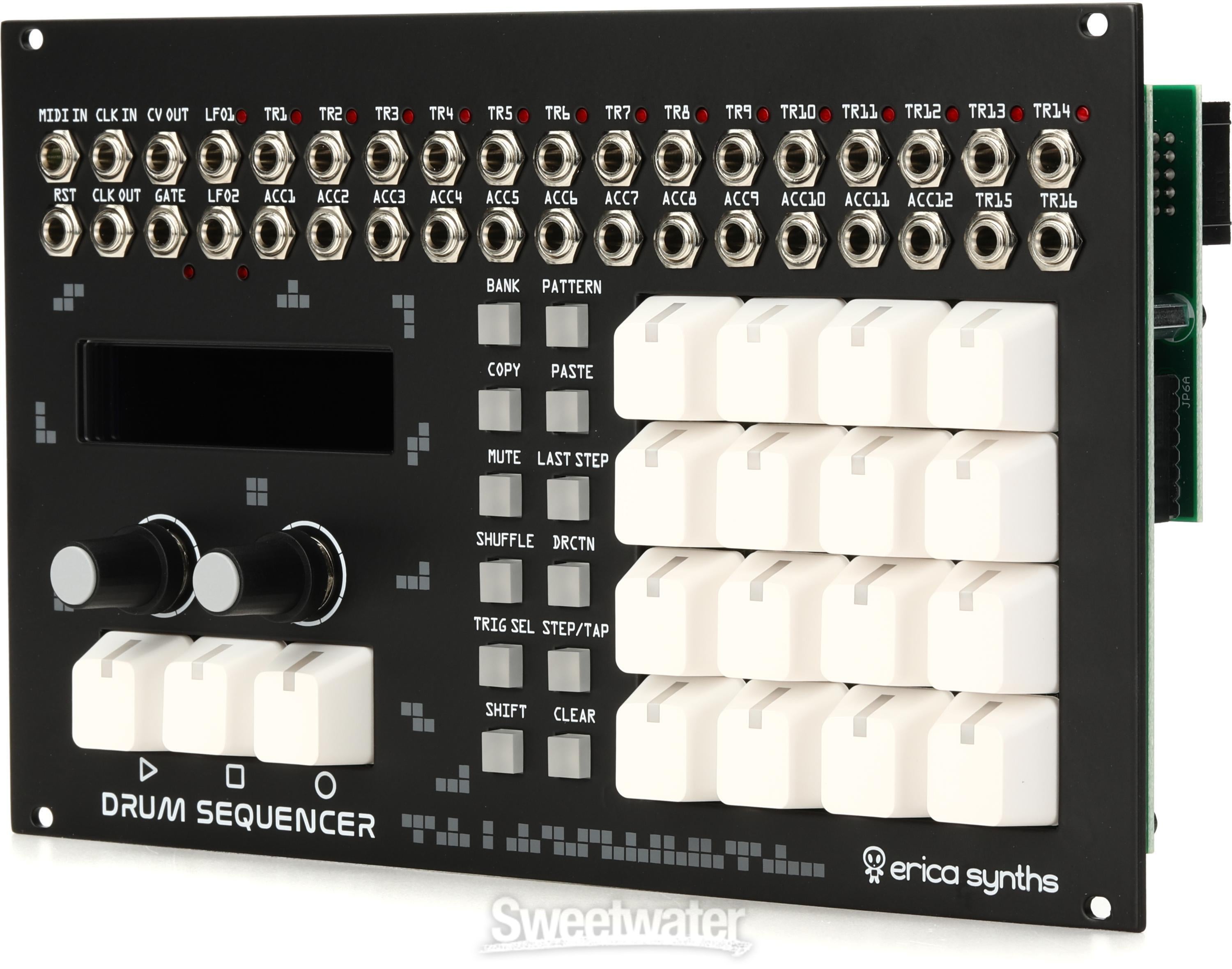 Erica Synths Drum Sequencer Eurorack Module