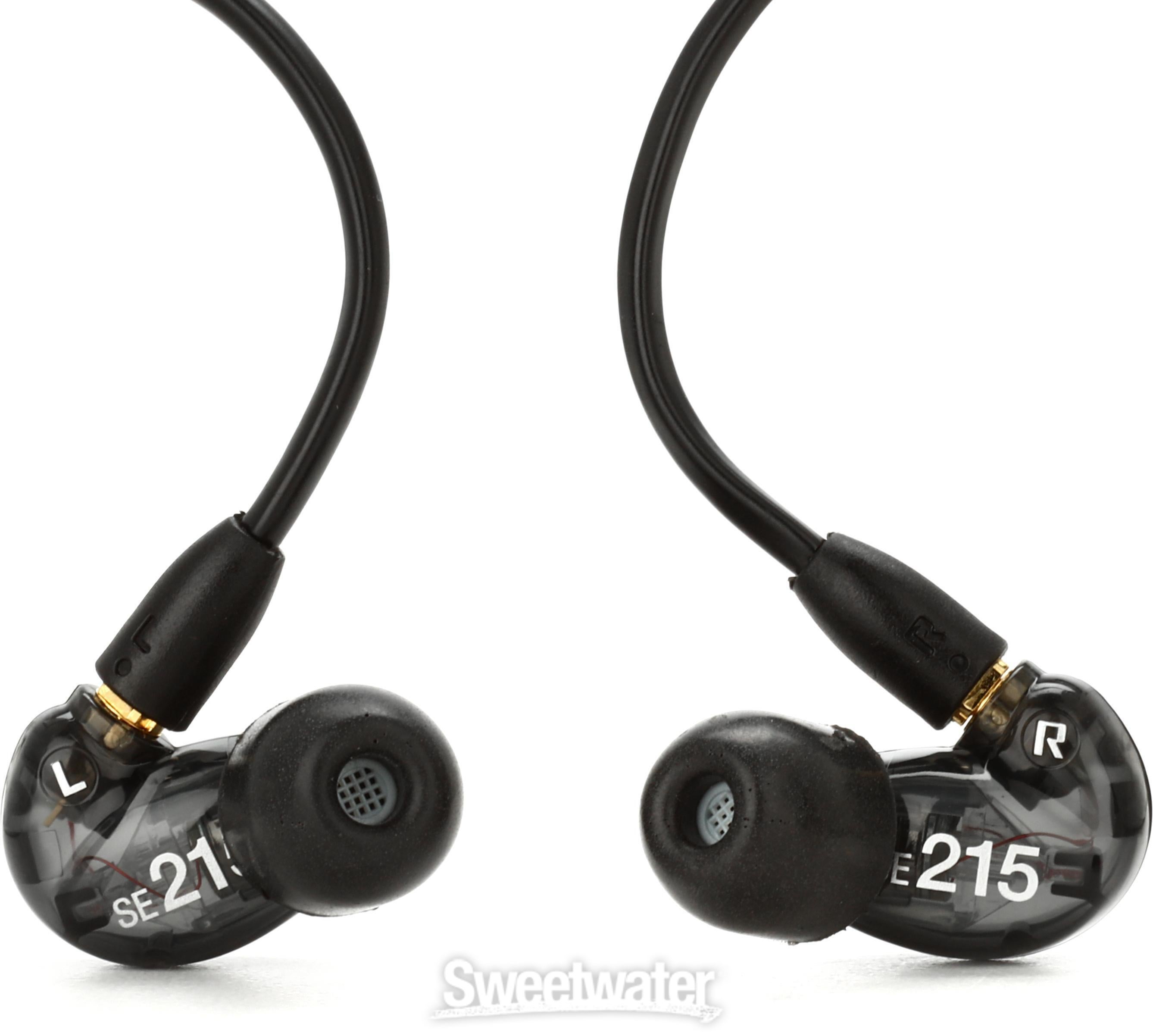 Shure AONIC 215 Sound Isolating Earphones - Black | Sweetwater