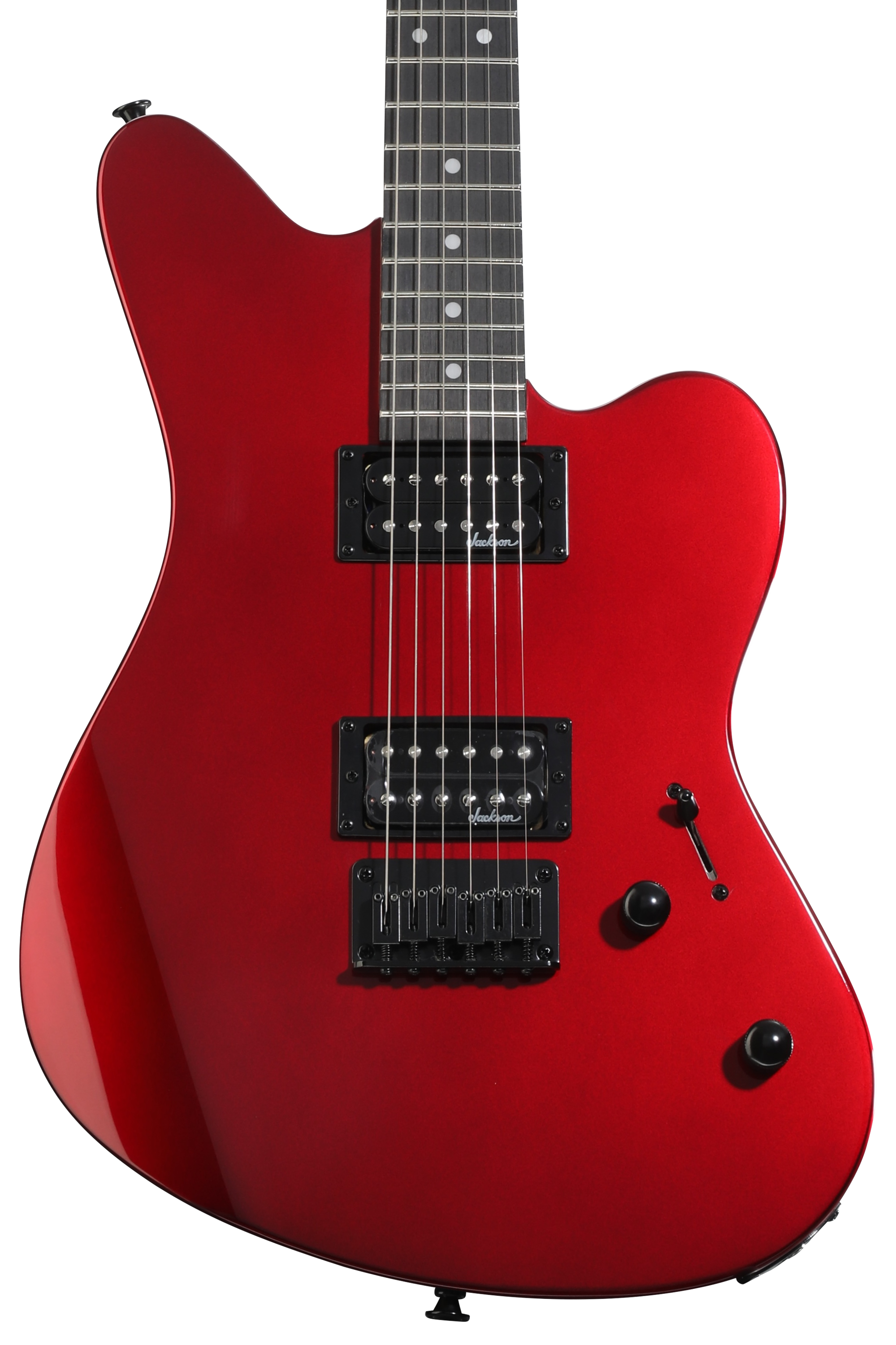 Jackson JS22 Surfcaster HT Electric Guitar - Metallic Red