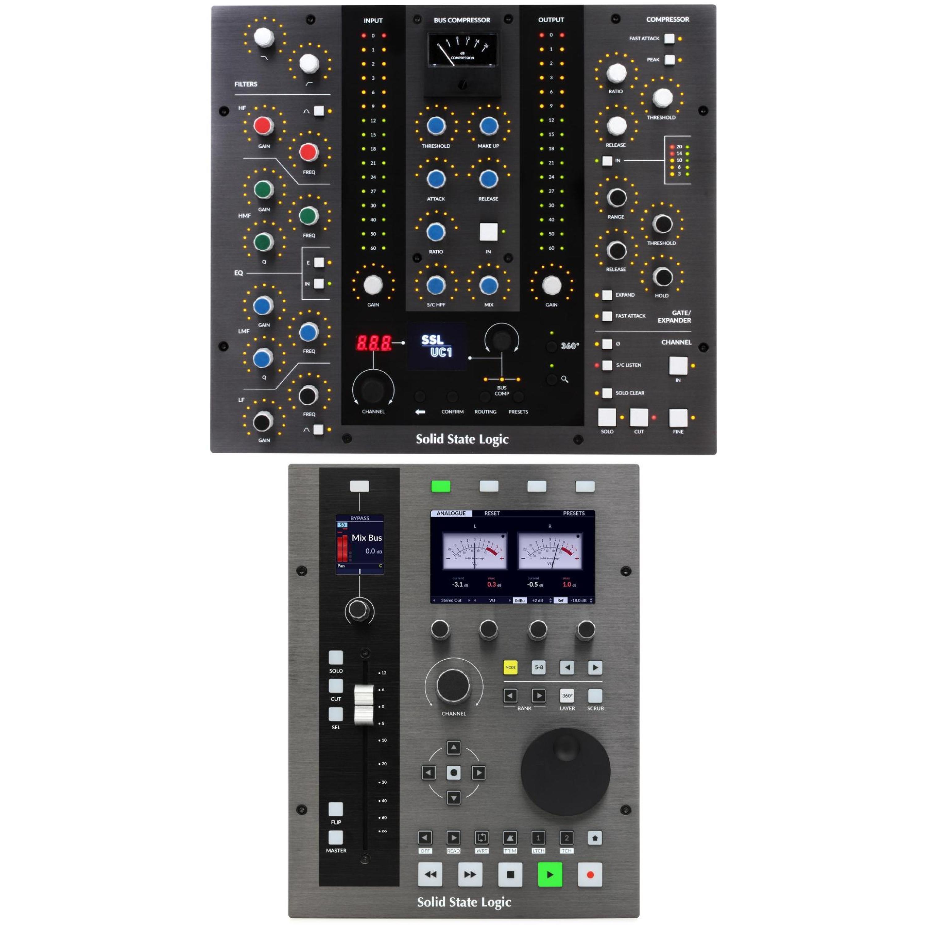 Solid State Logic UC1 and UF1 Advanced Controllers Bundle | Sweetwater