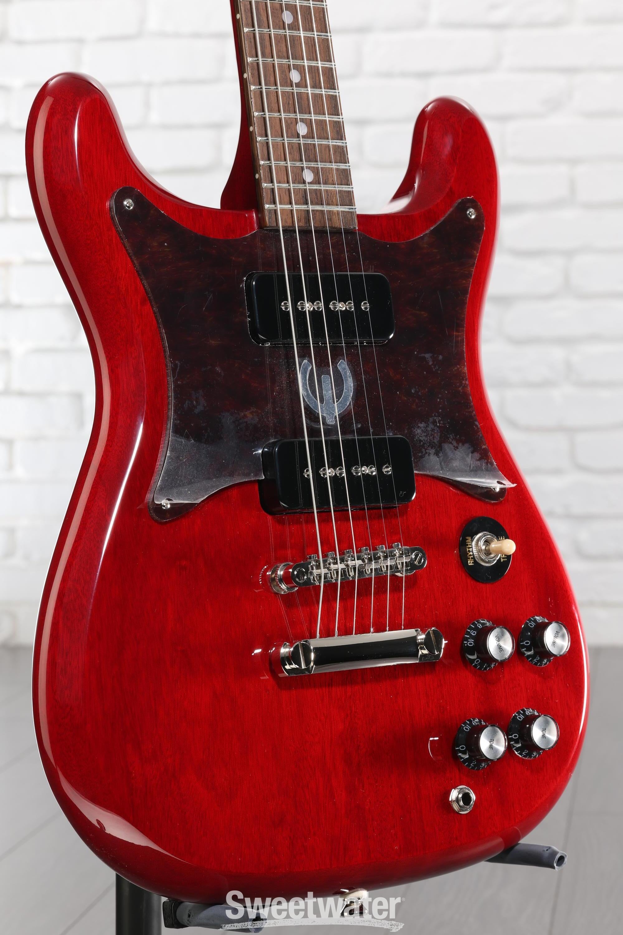 Photo of Epiphone Wilshire P-90s Electric Guitar - Cherry