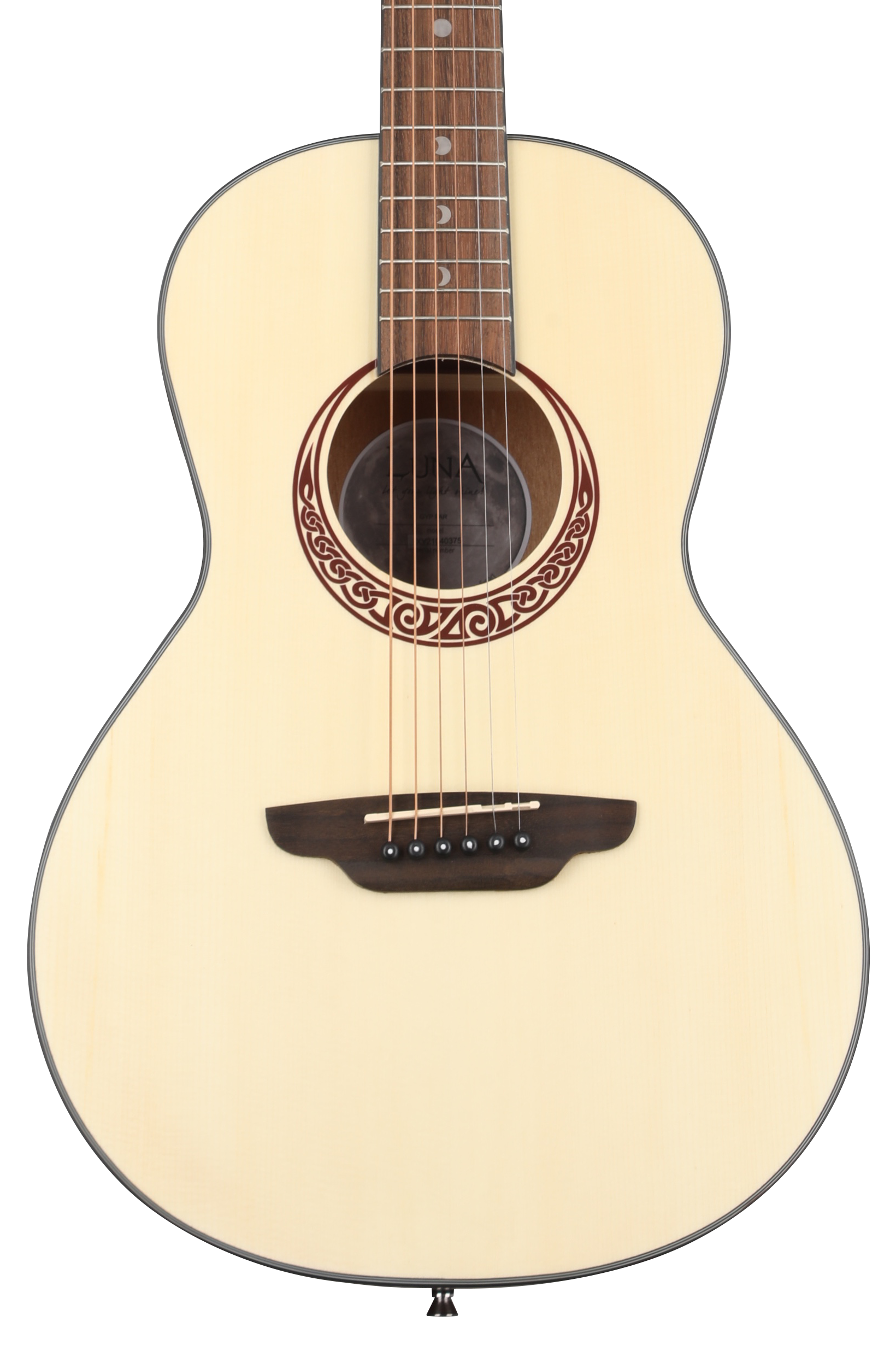 Luna gypsy parlor store acoustic guitar