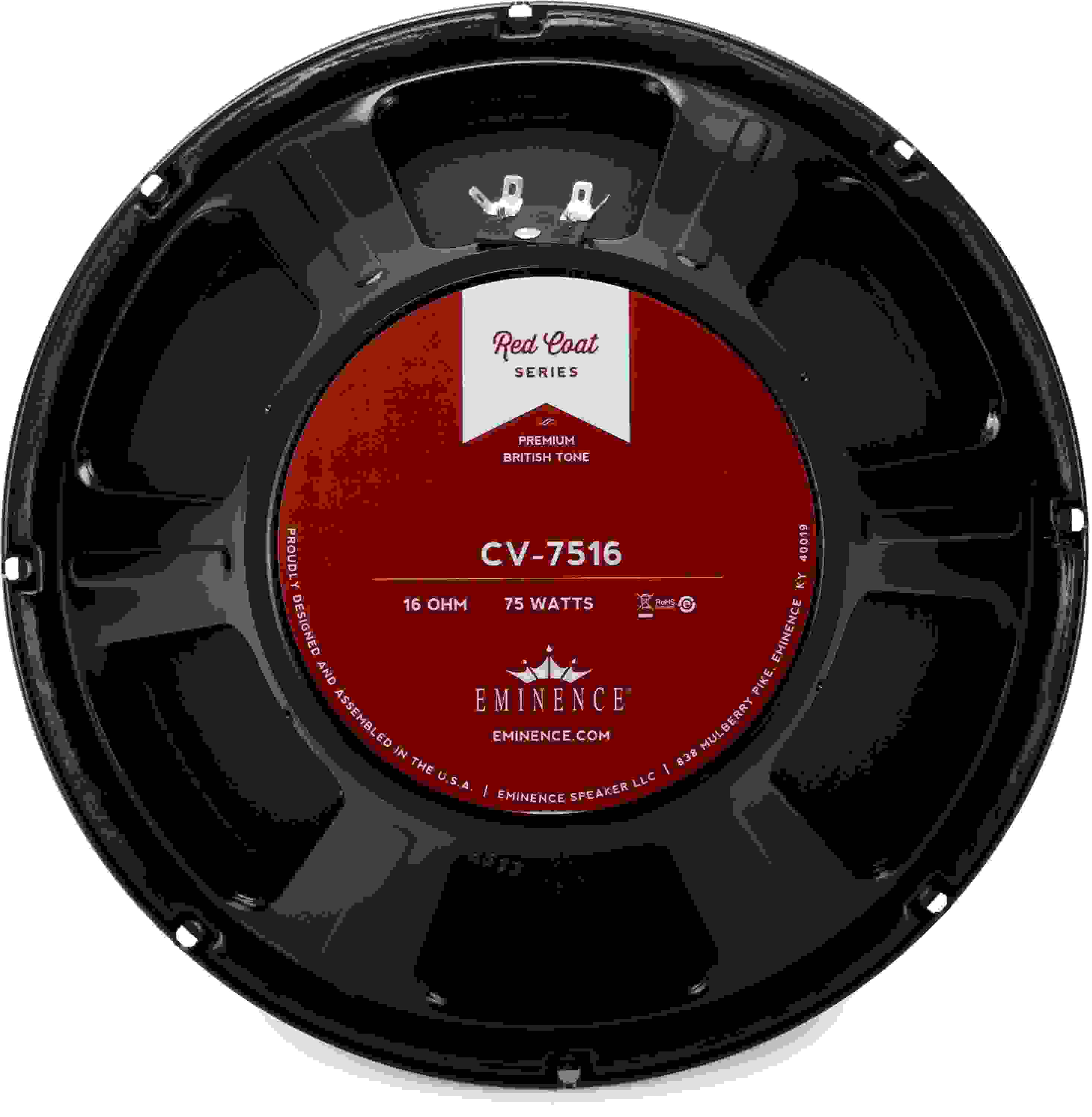 Eminence CV75 12inch 75watt Replacement Guitar Amp Speaker 16 ohm