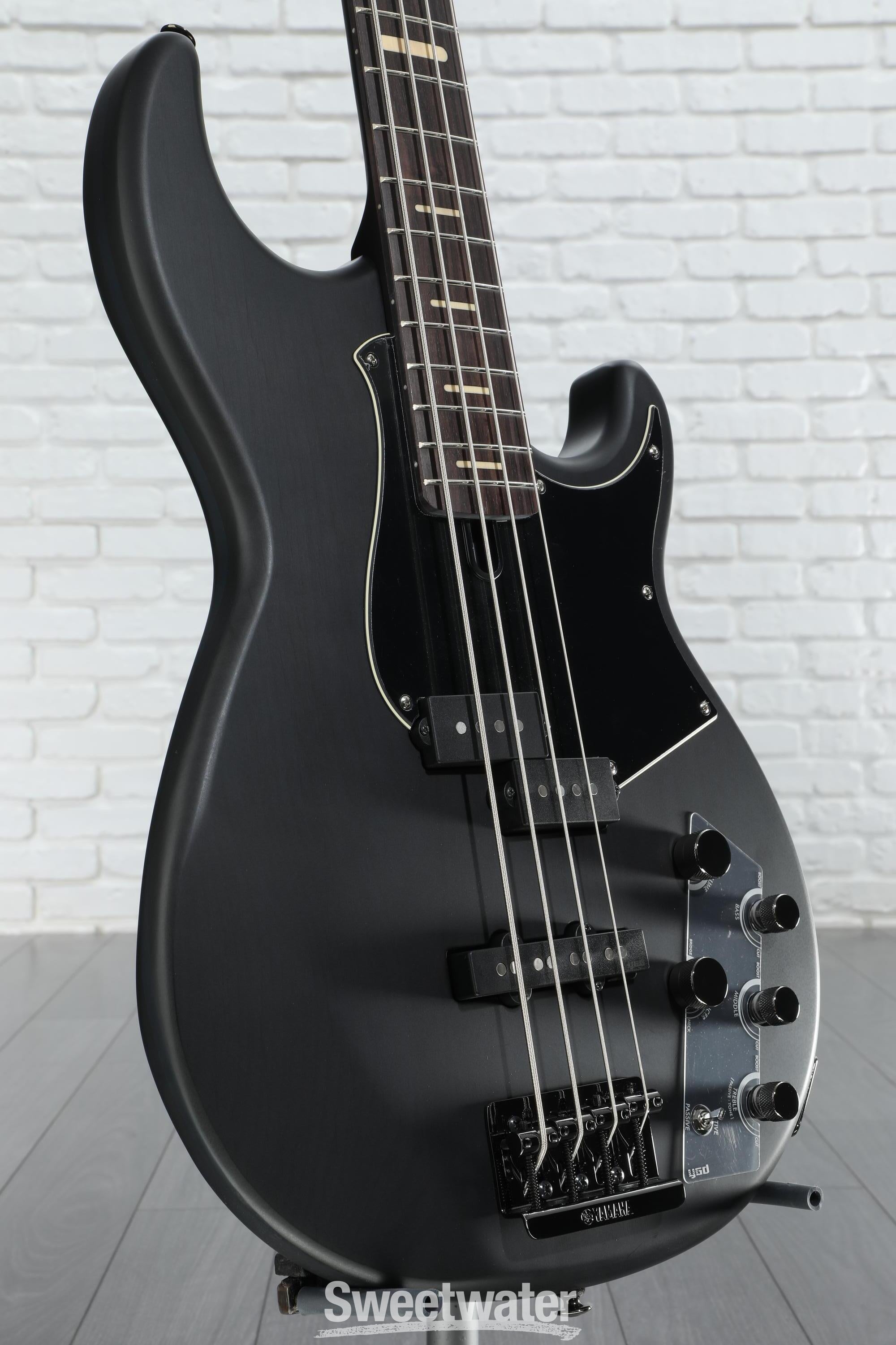 Yamaha BB734A 4-string Bass Guitar - Translucent Matte Black