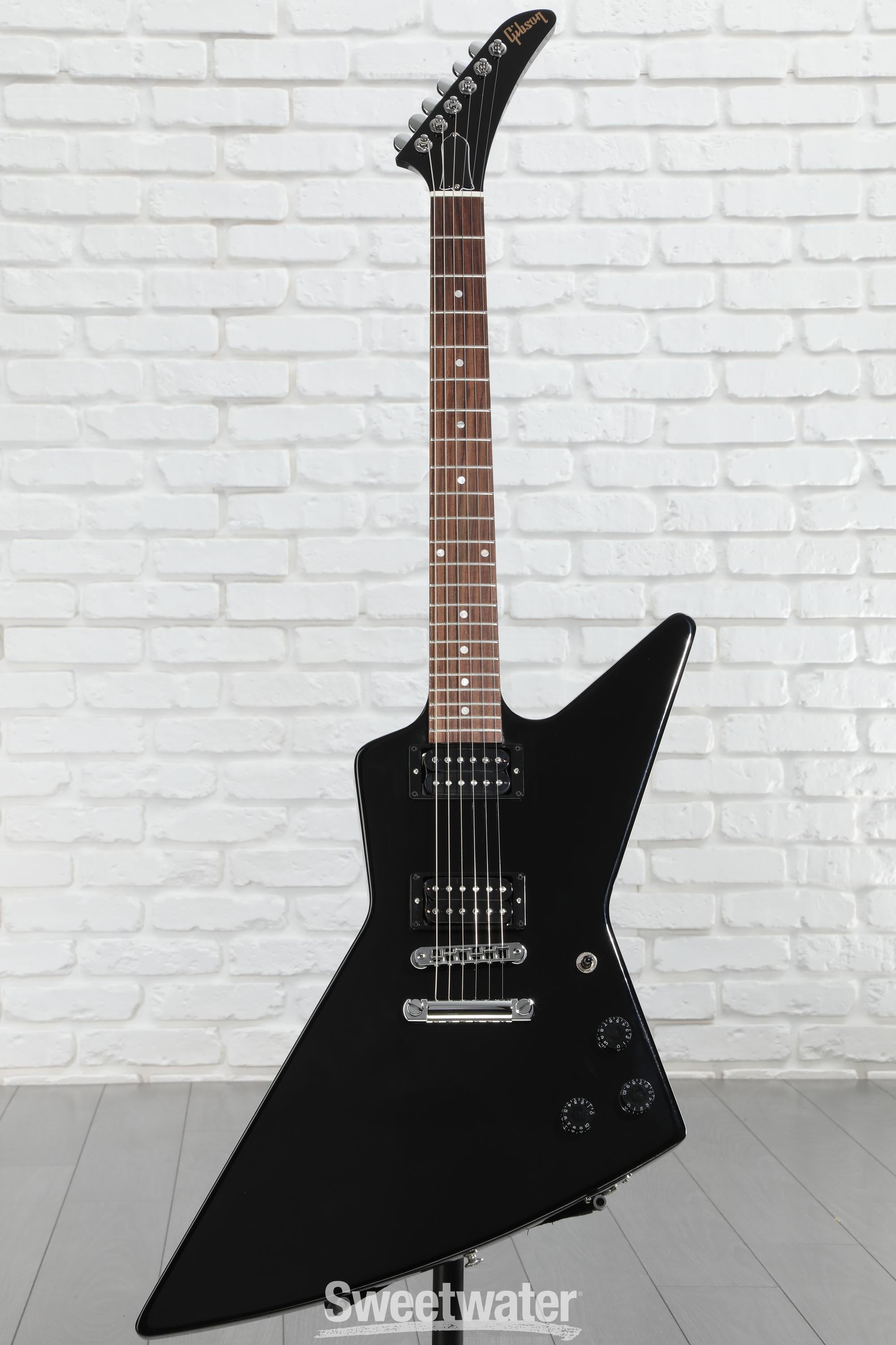 Gibson 80s Explorer Solidbody Electric Guitar - Ebony