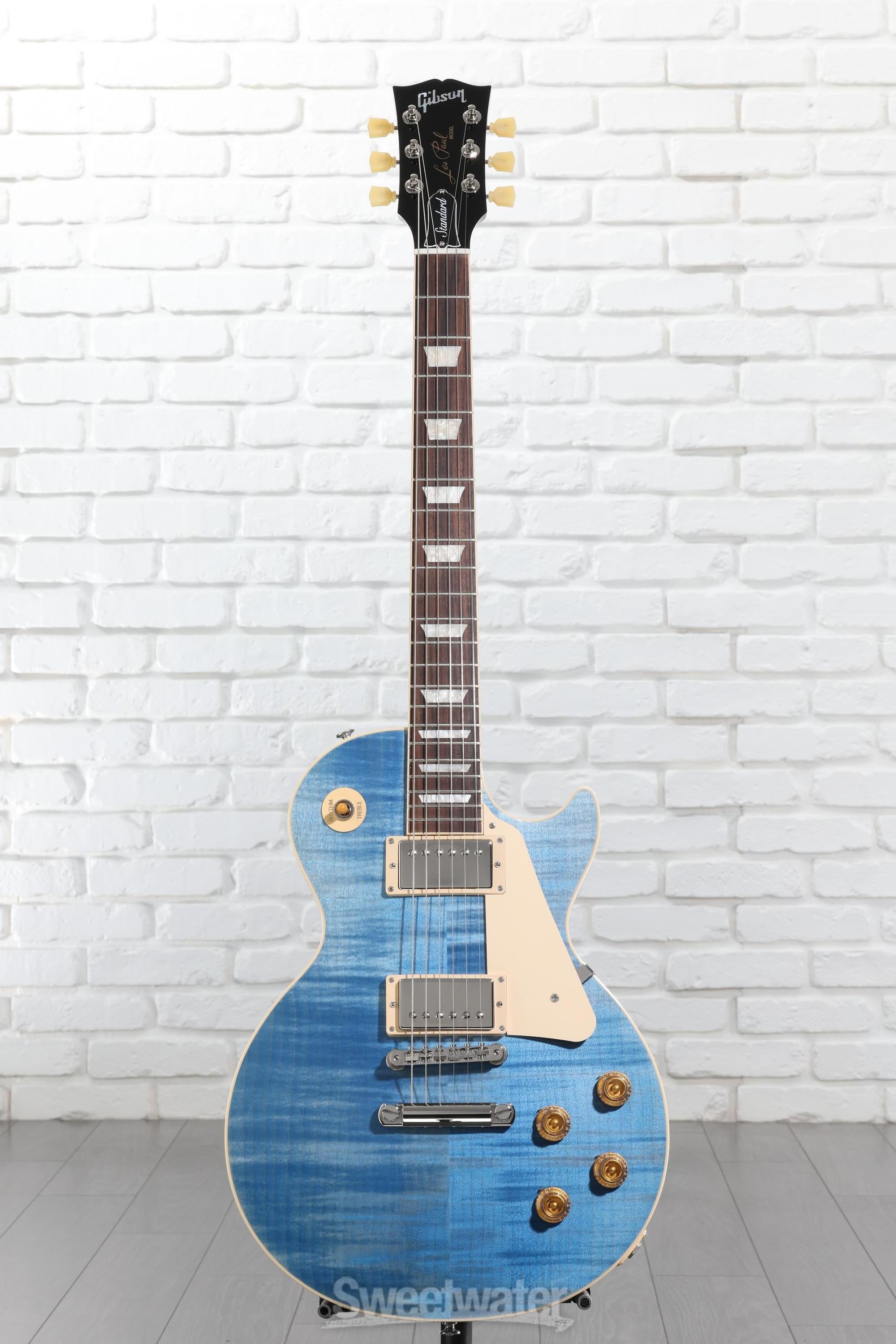 Gibson Les Paul Standard '50s Figured Top Electric Guitar - Ocean