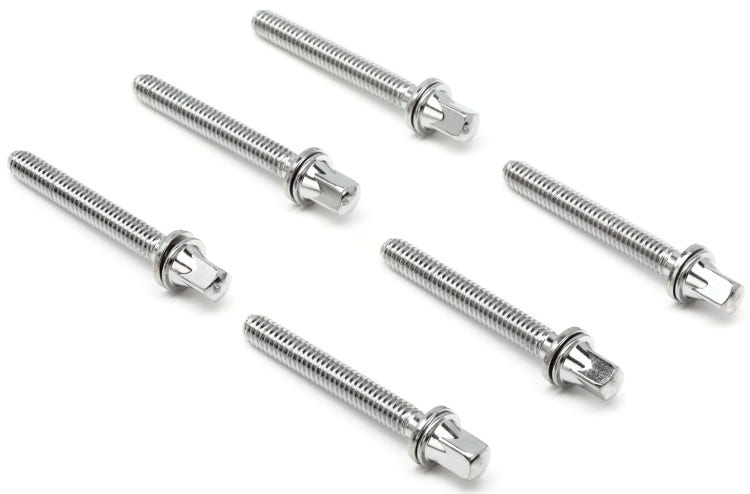 Gibraltar SC-4C 1-5/8 inch / 42mm Tension Rods with Washers (6-pack)