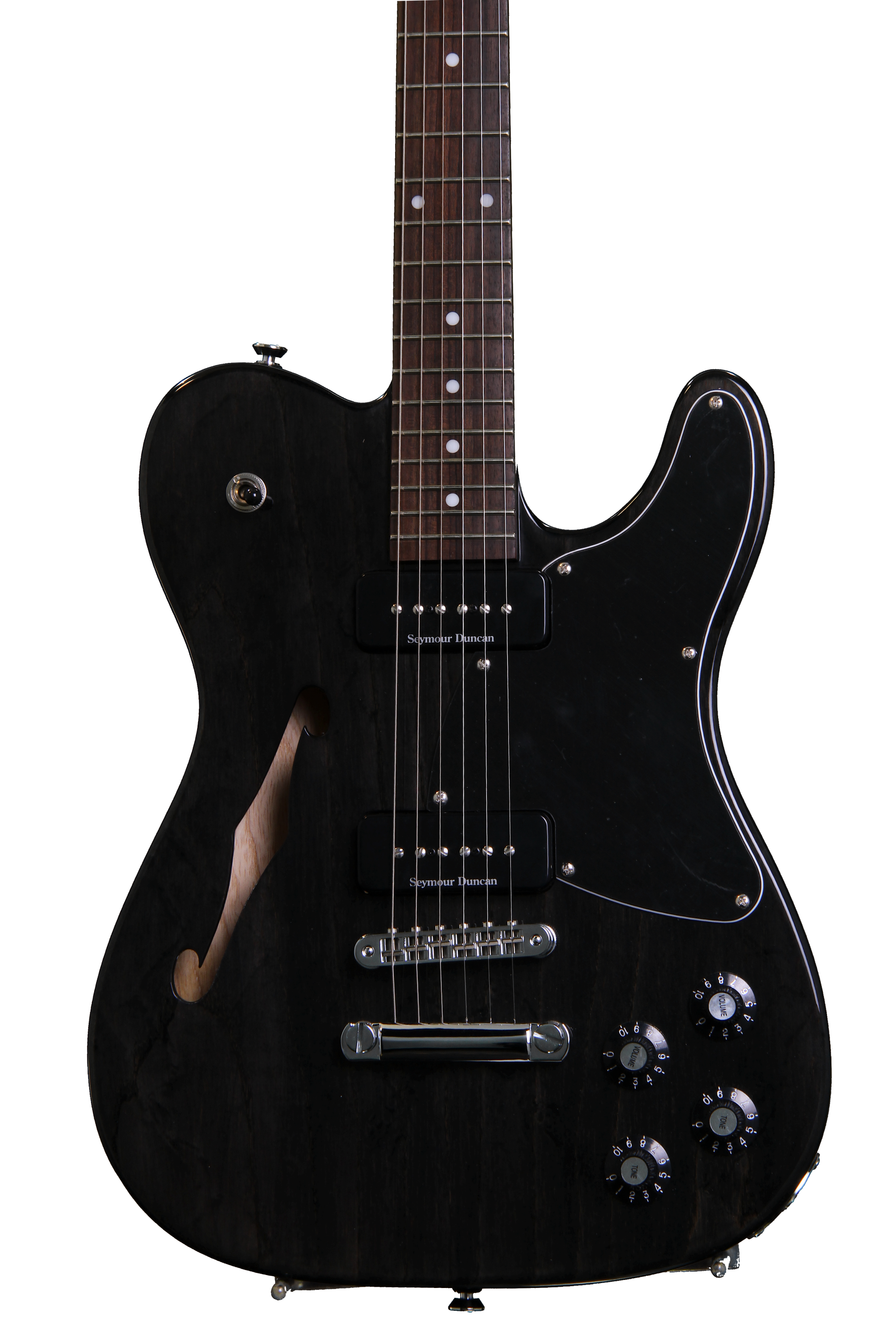 Fender Jim Adkins JA-90 Telecaster Thinline - Artist Series, Ebony