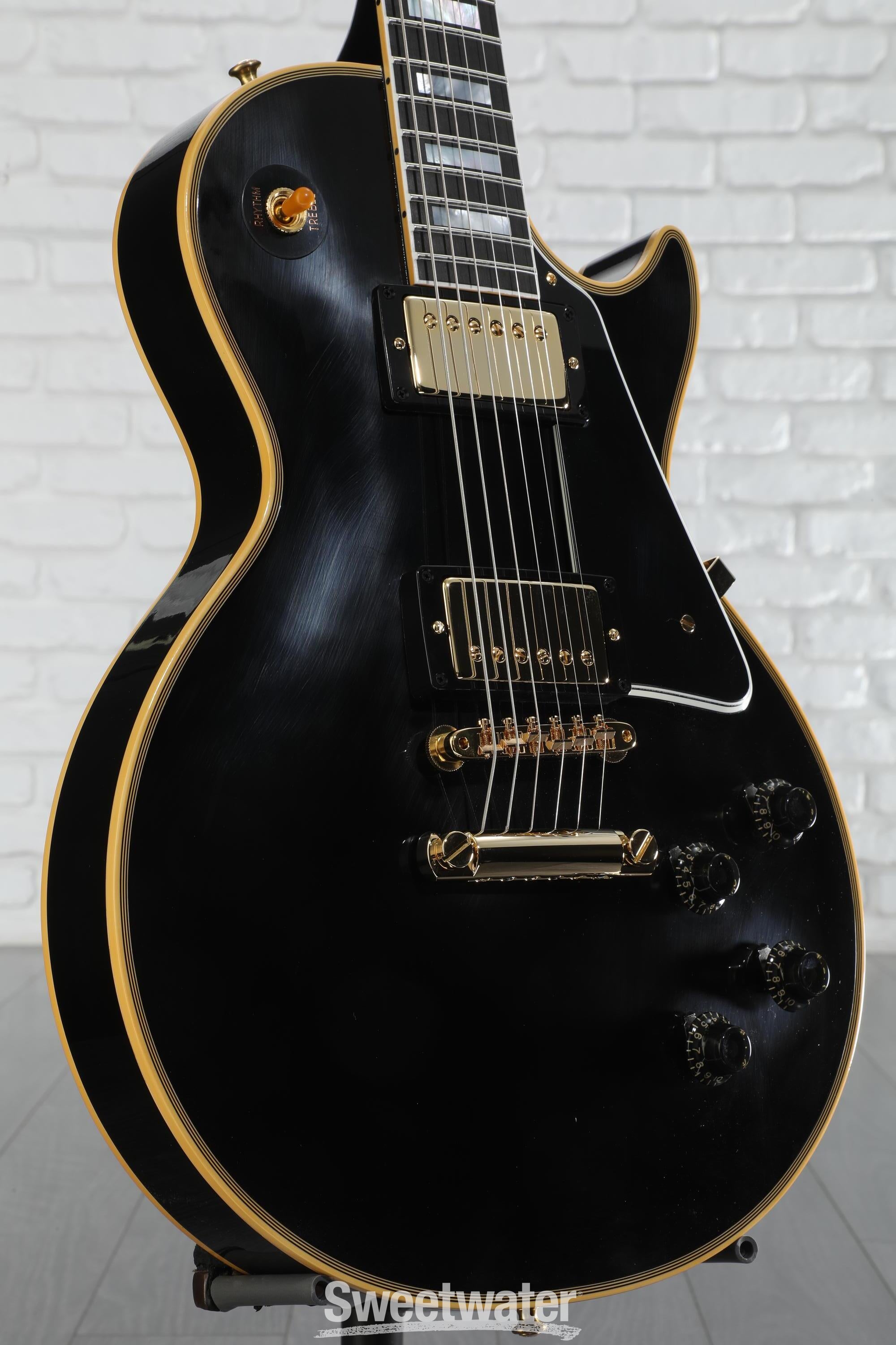 ギター GIBSON HC LES PAUL CUSTOM 1957 REISSUE Gibson Custom 1957 Les Paul Custom Reissue Electric Guitar