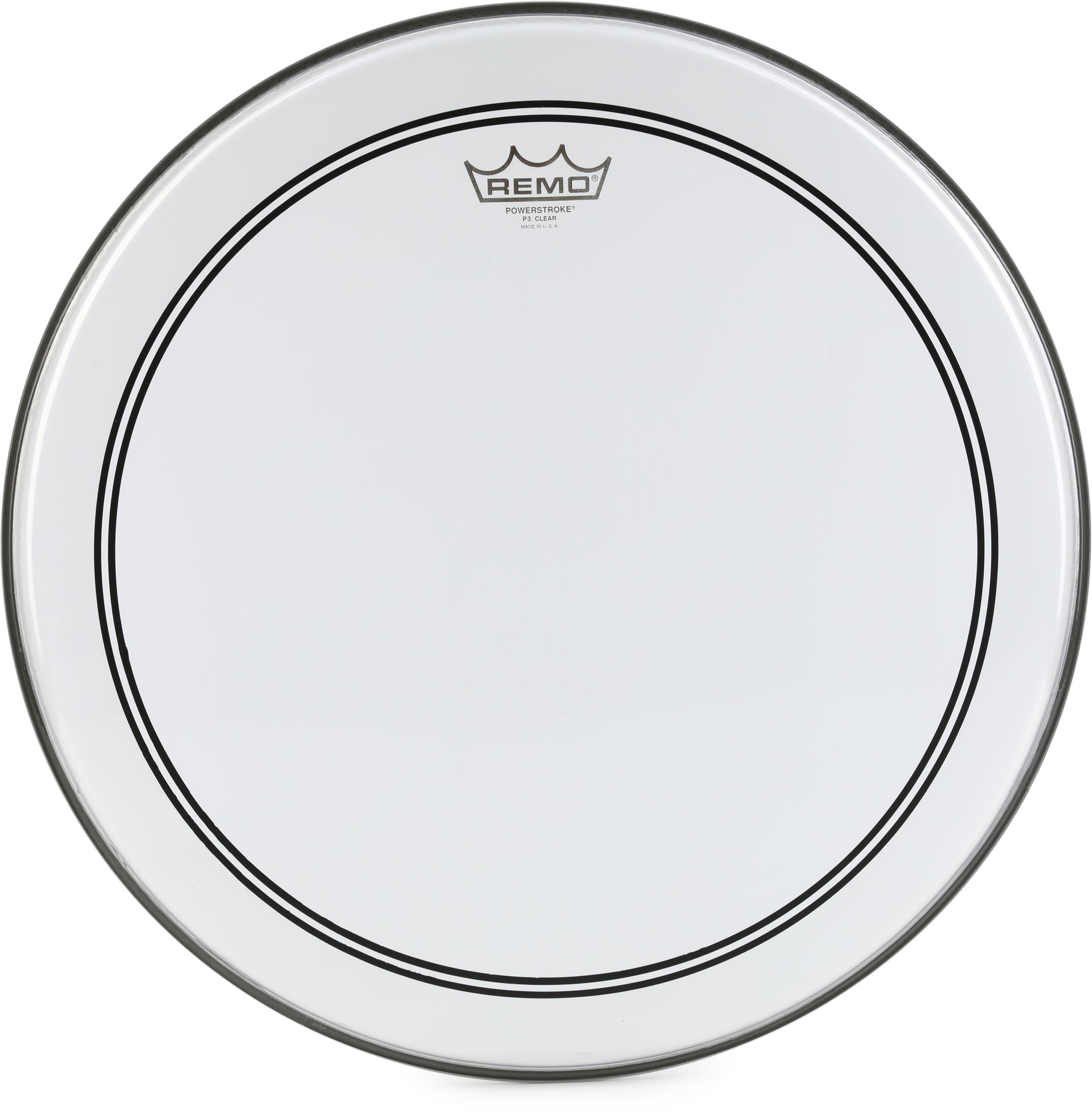 Photo of Remo Powerstroke P3 Clear Drumhead - 18 inches