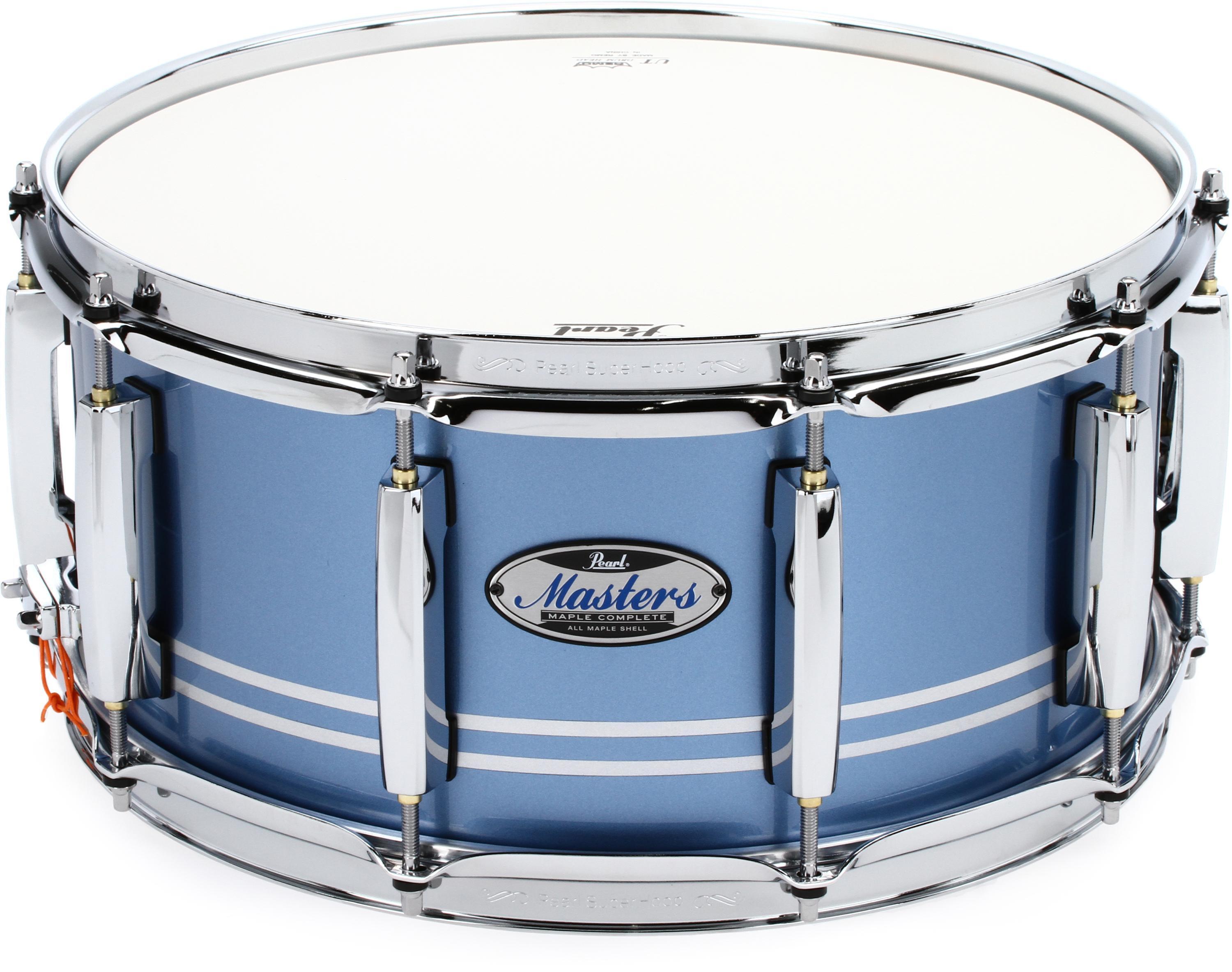 Masters Maple Complete Snare Drum - 14 x 6.5 inch - Chrome