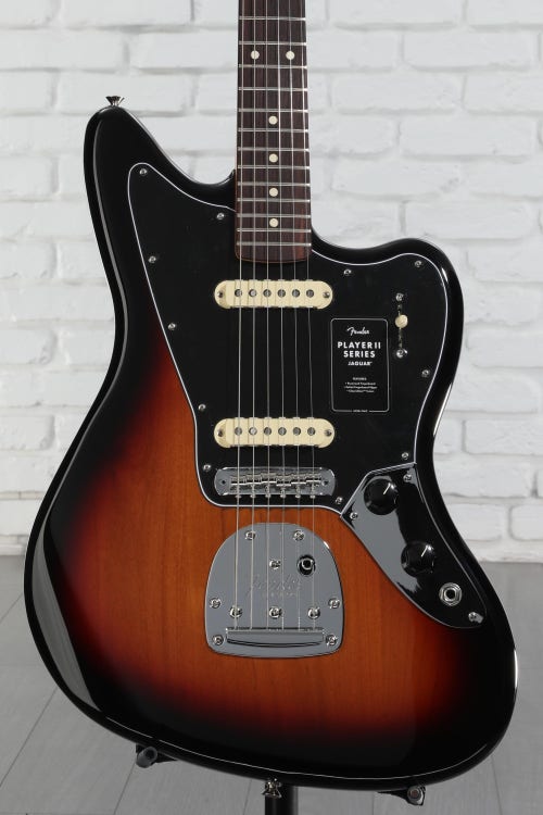 Fender Player II Jaguar Electric Guitar - 3-color Sunburst