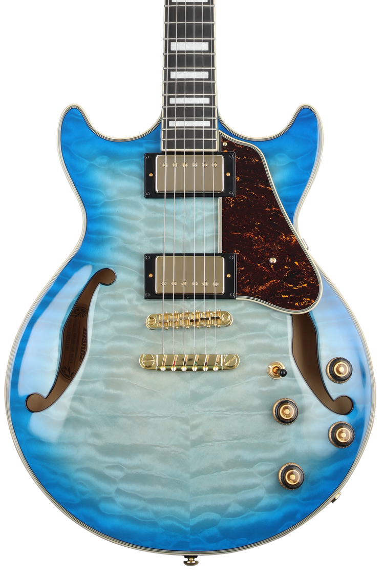 ギター pastels1993 Ibanez Artcore Expressionist AM93QM Semi-hollow Electric Guitar