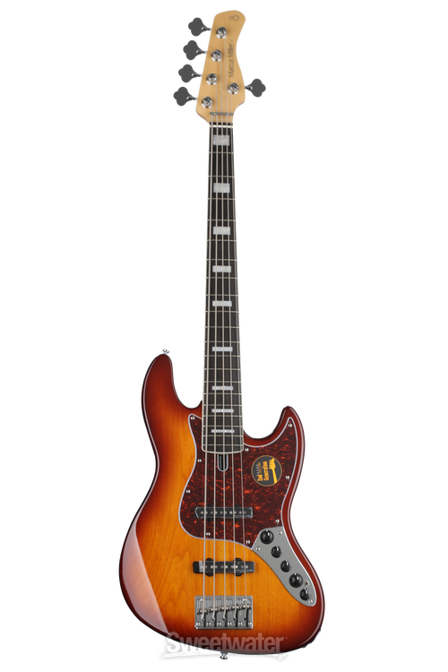 Sire Marcus Miller V7 Alder 5-string Bass Guitar - Tobacco 