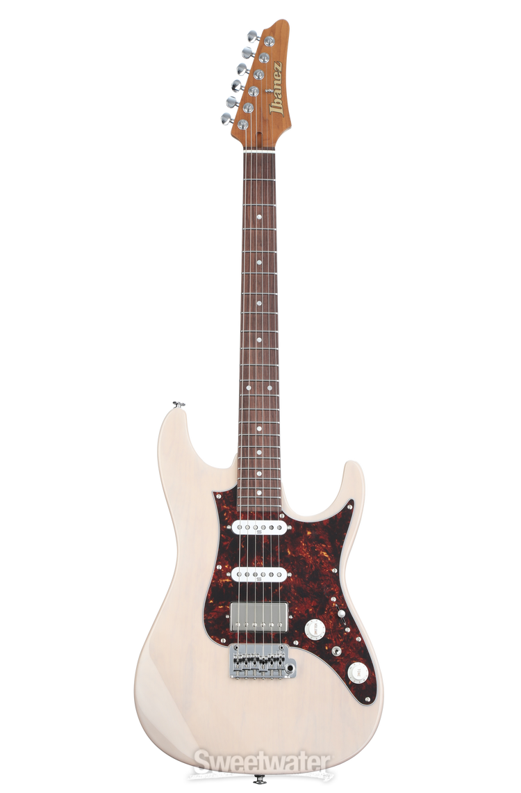 Ibanez Prestige AZ2204N Electric Guitar - Antique White Blonde