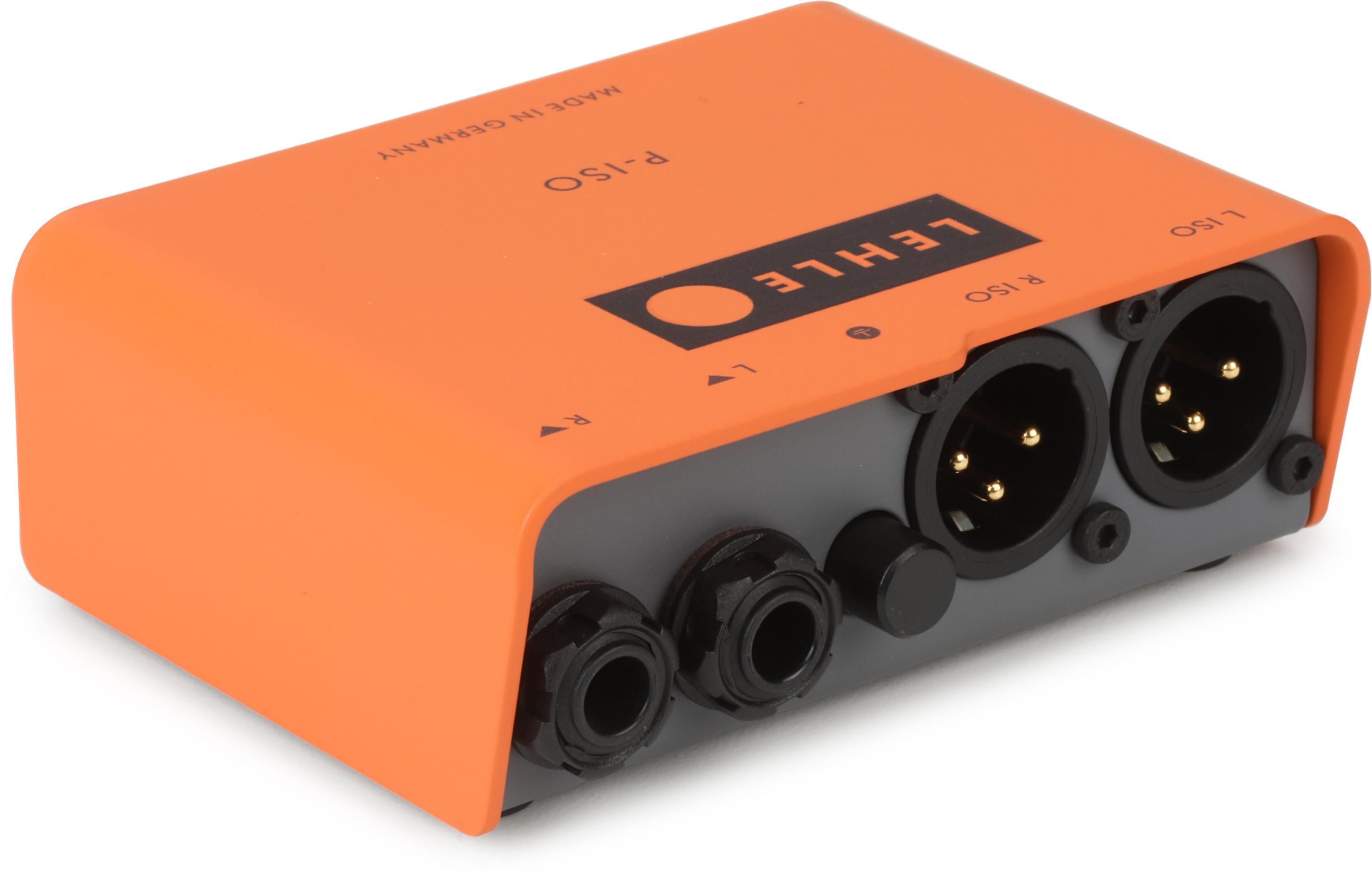 ギター LEHLE P-ISO TRS XLR STEREO Lehle P-ISO TRS XLR Stereo Isolator and DI Box | Sweetwater