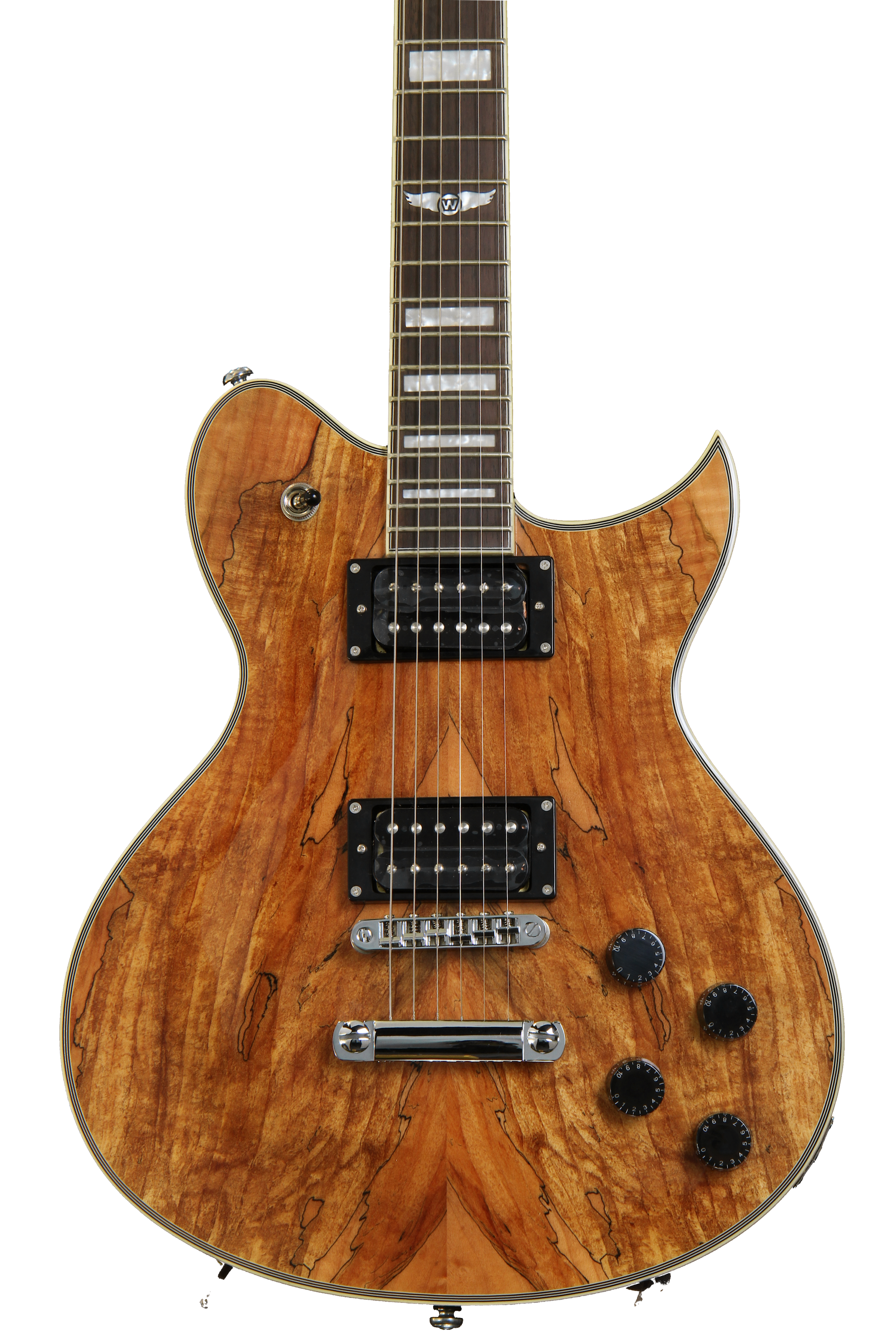 Washburn WIDLXSPLTD Original Idol Series Electric Guitar - Spalted