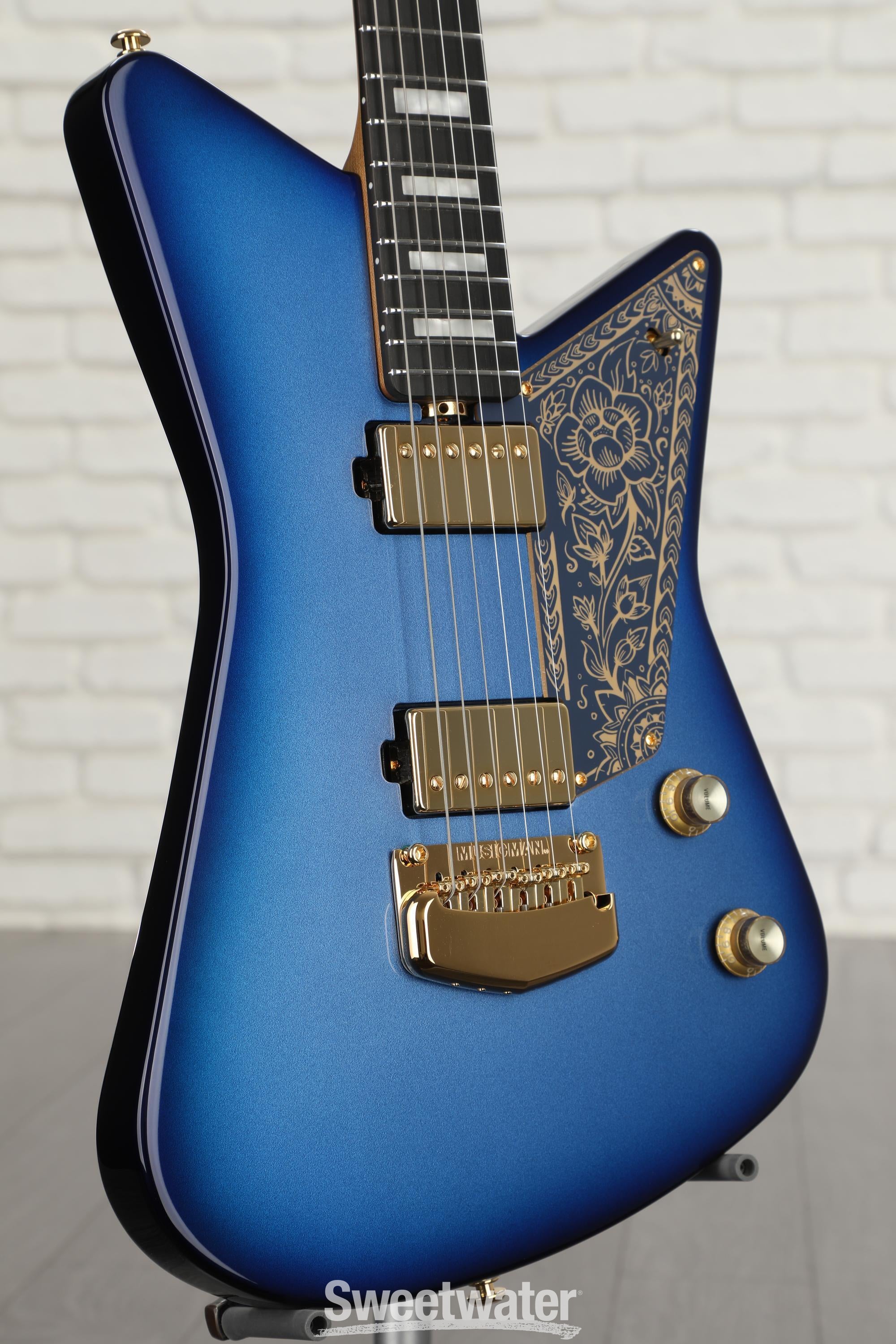 Ernie Ball Music Man Mariposa Electric Guitar Galaxy Pearl Sweetwater
