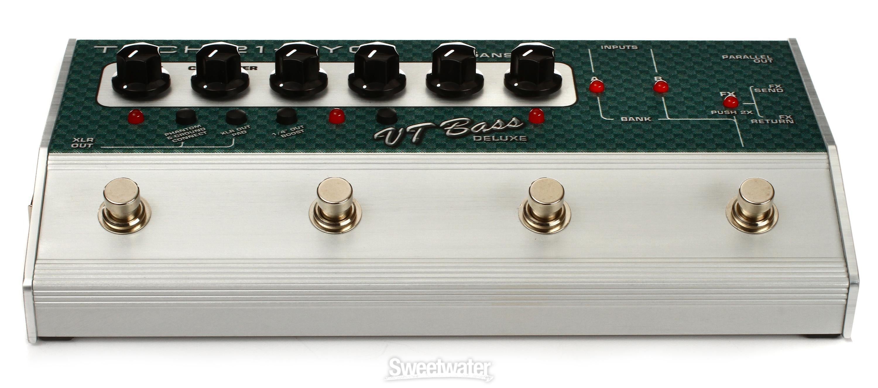 Tech 21 SansAmp VT Bass Deluxe Reviews | Sweetwater