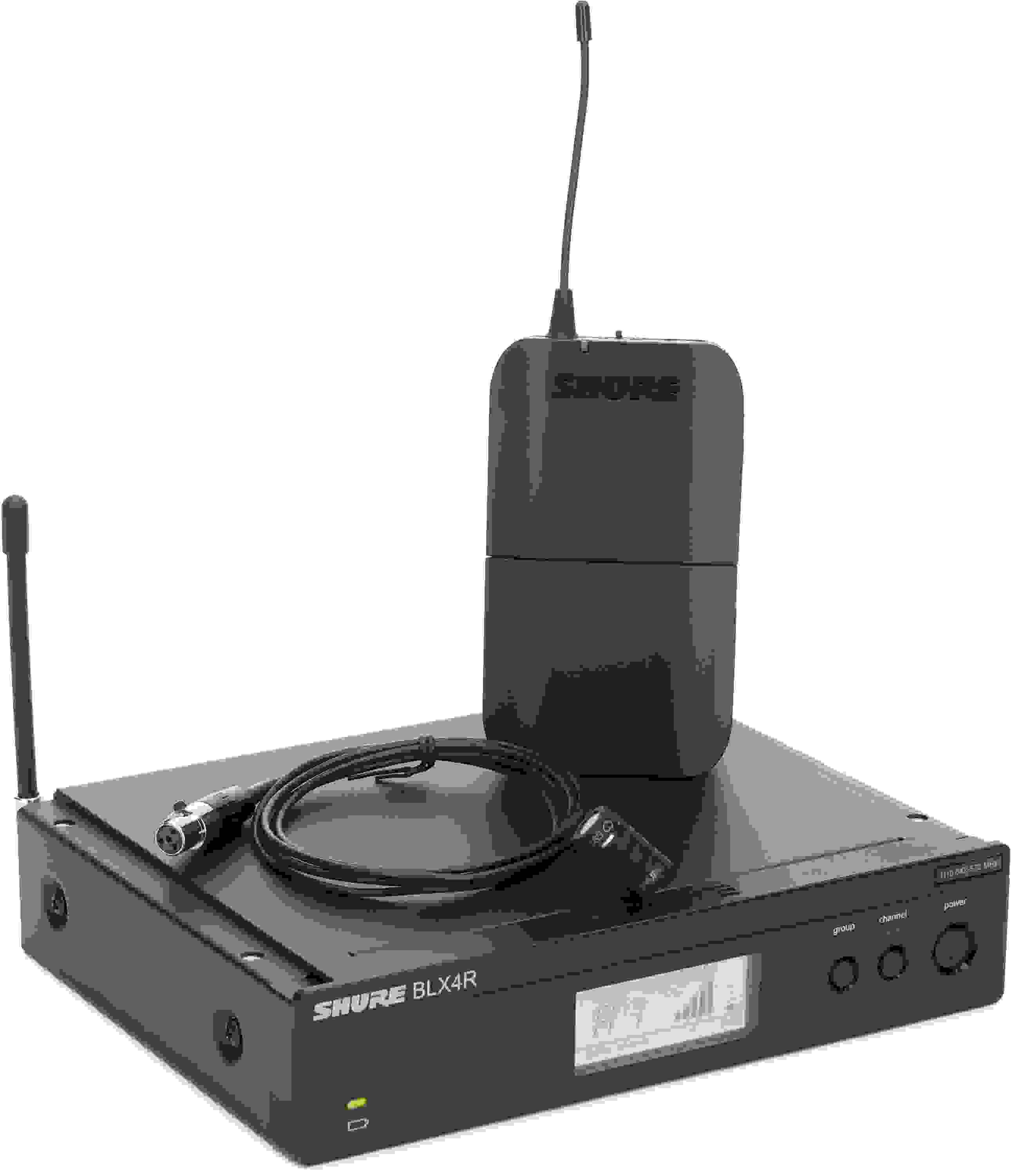 Shure BLX14R/W85 Wireless Lavalier Microphone System H10 Band