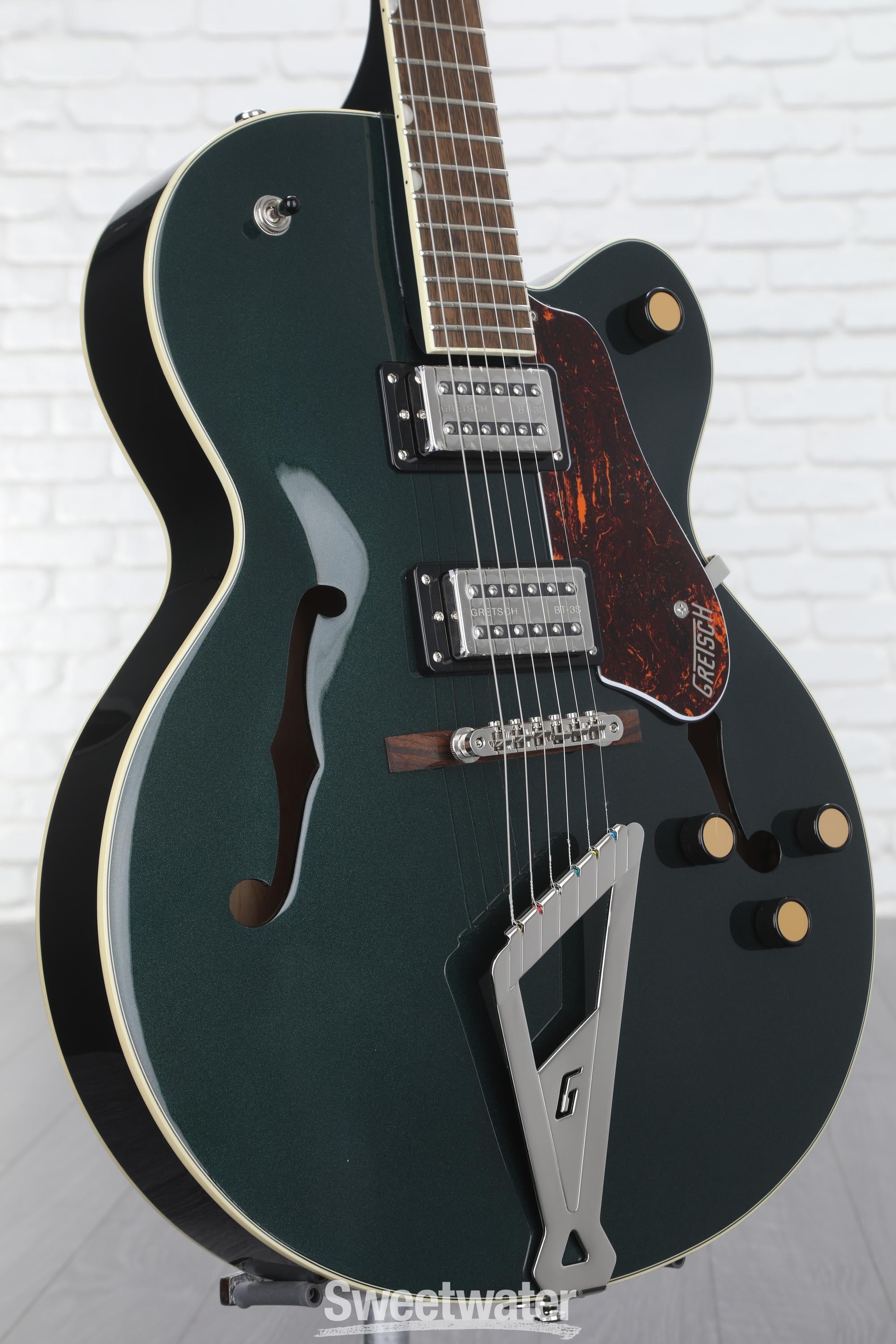Gretsch G2420 Streamliner Hollowbody Electric Guitar with Chromatic II  Tailpiece - Cadillac Green