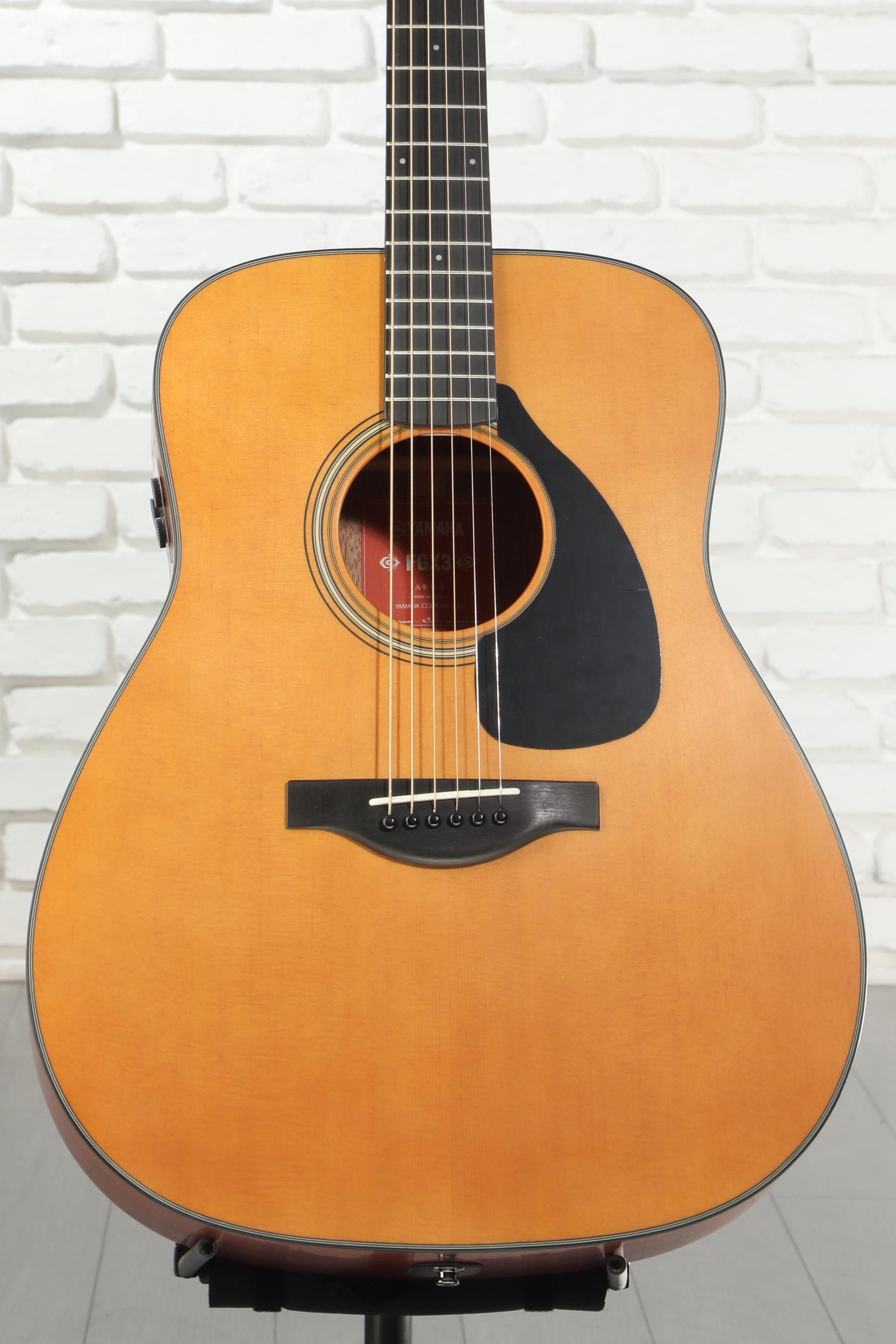 Yamaha Red Label FGX3 Acoustic Guitar - Natural | Sweetwater