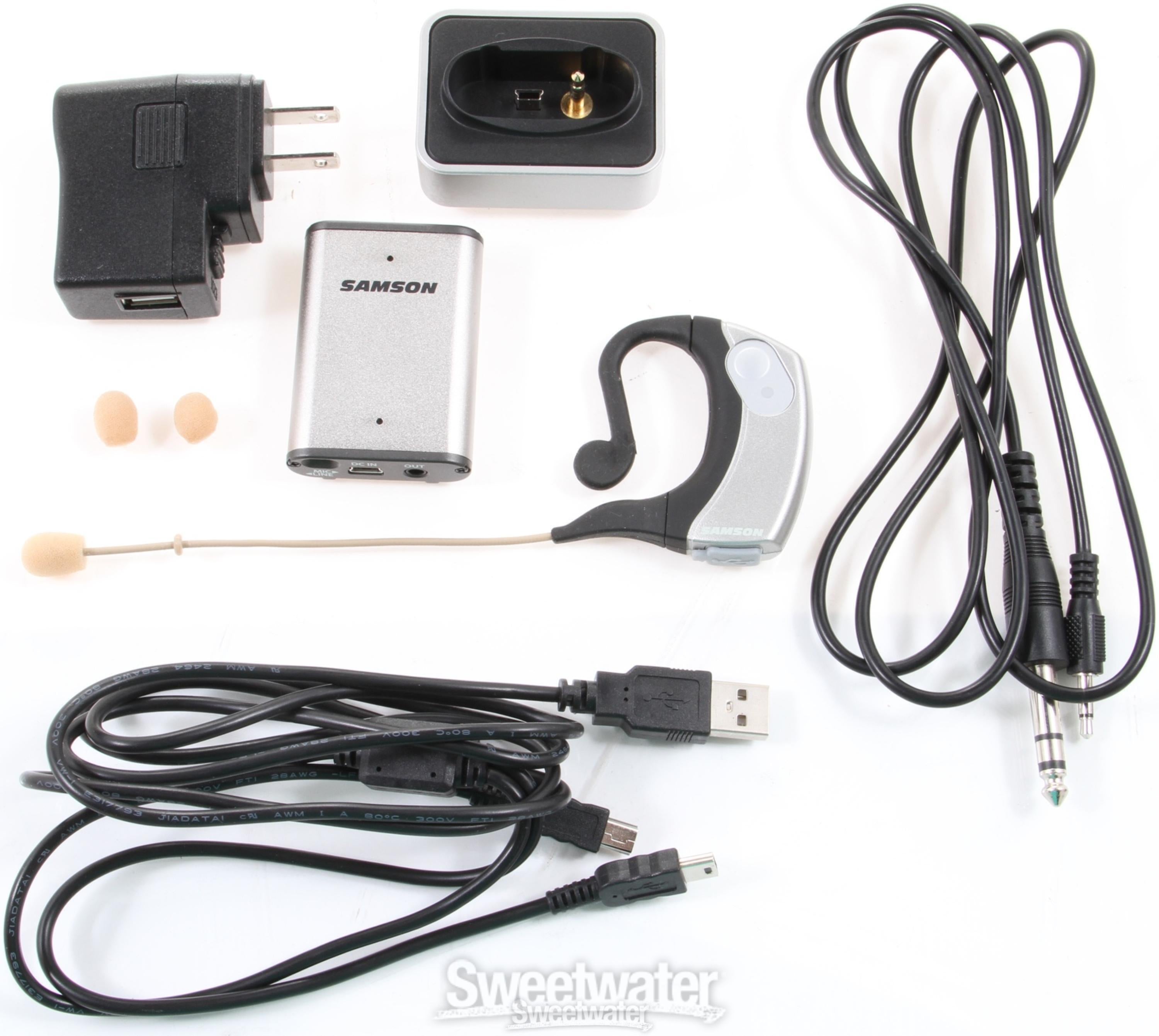 Samson Airline Micro Earset Wireless System Channel N3 Sweetwater