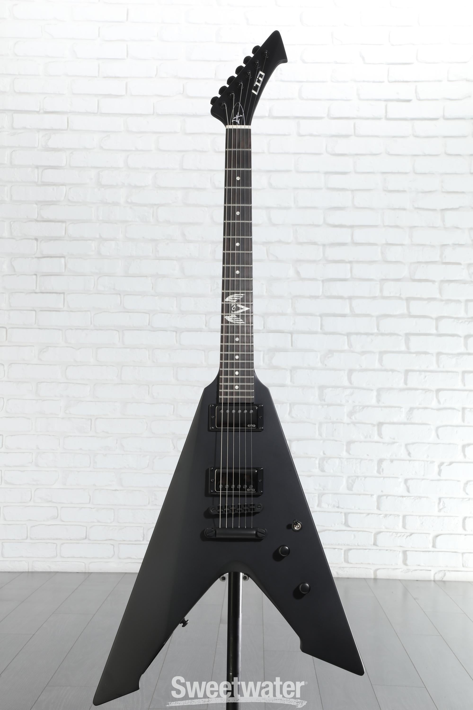 ESP LTD Vulture - Black Satin | Sweetwater