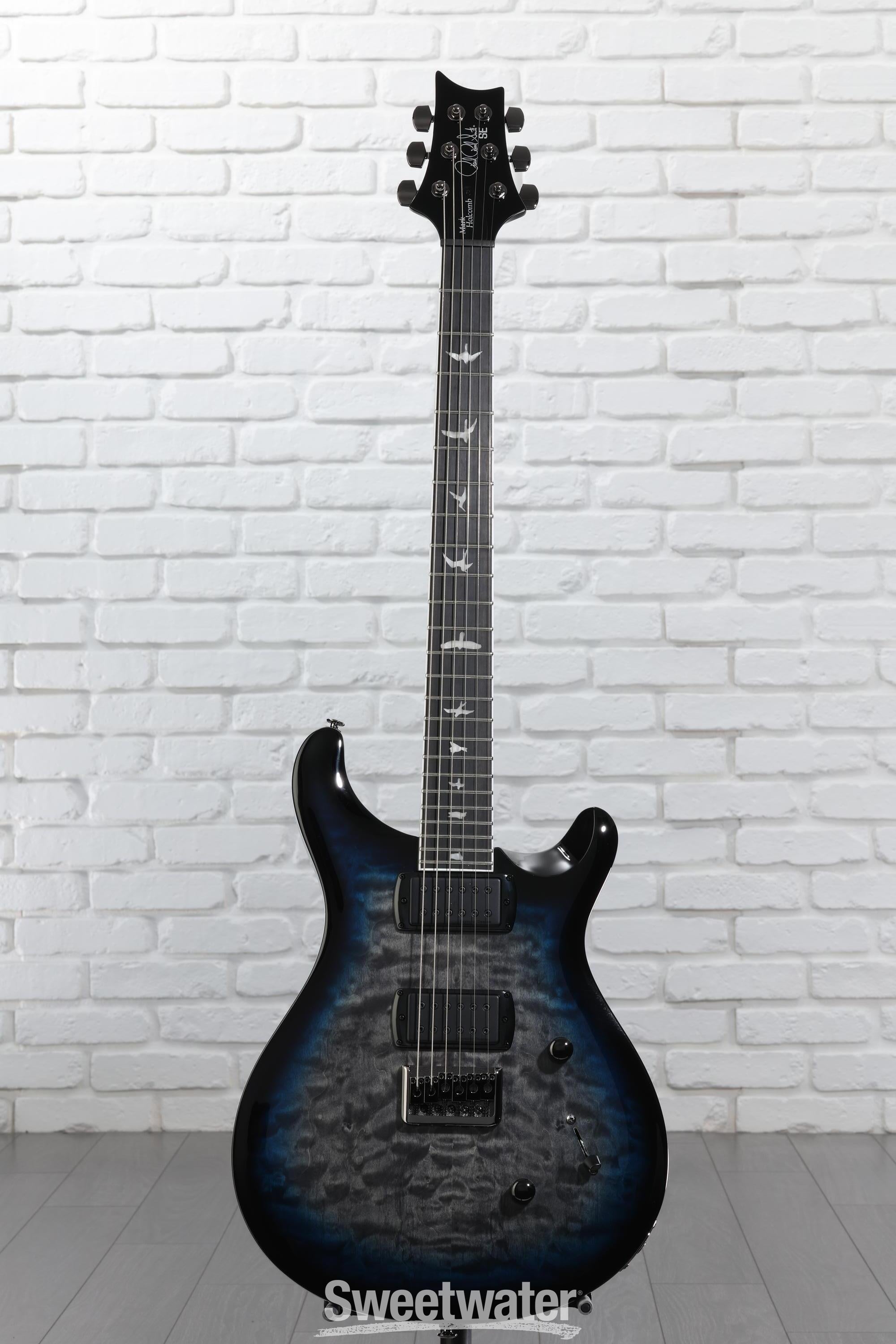 PRS SE Mark Holcomb Signature Electric Guitar - Holcomb Blue Burst