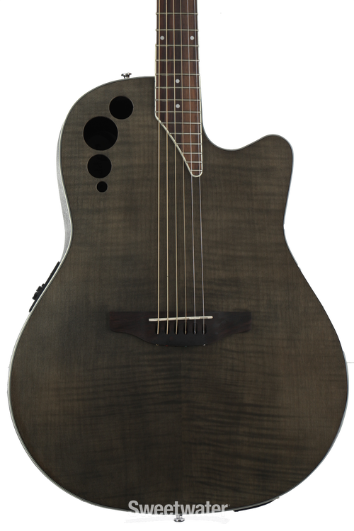 Ovation Applause AE44IIP Elite Plus, Mid-depth bowl - Transparent